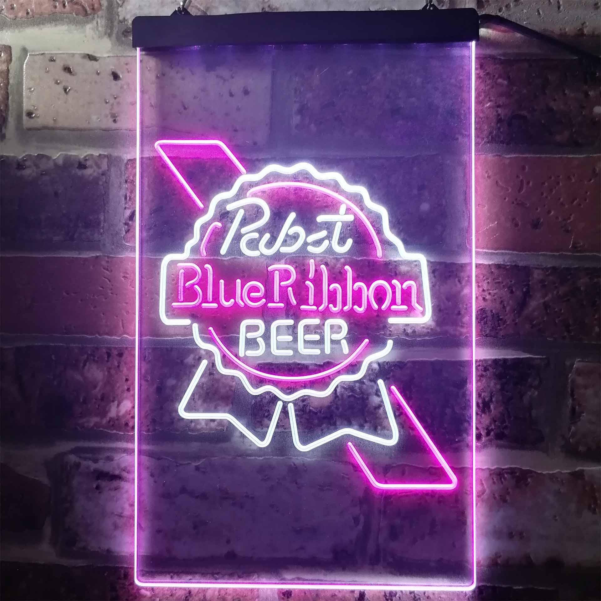 Pabst Blue Ribbon Home Bar Neon Light LED Sign - Image 12