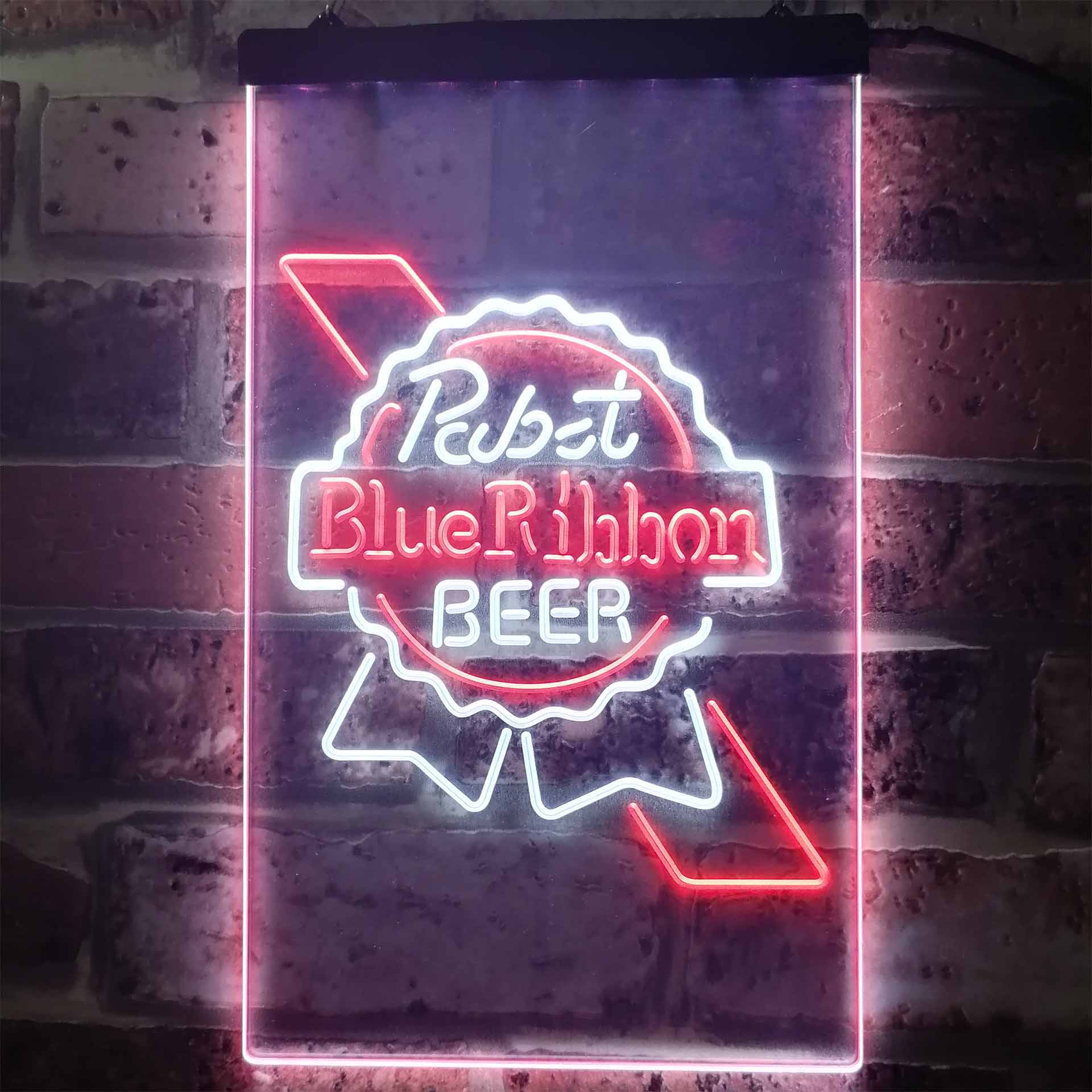 Pabst Blue Ribbon Home Bar Neon Light LED Sign - Image 4
