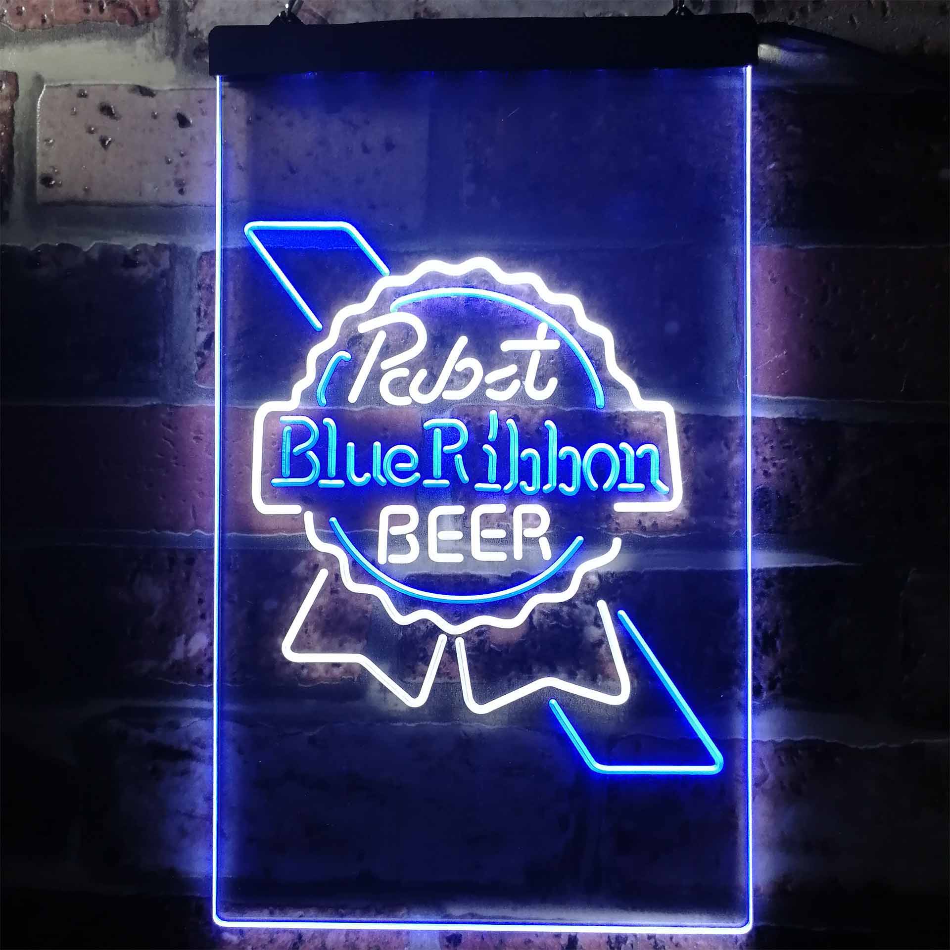 Pabst Blue Ribbon Home Bar Neon Light LED Sign - Image 5