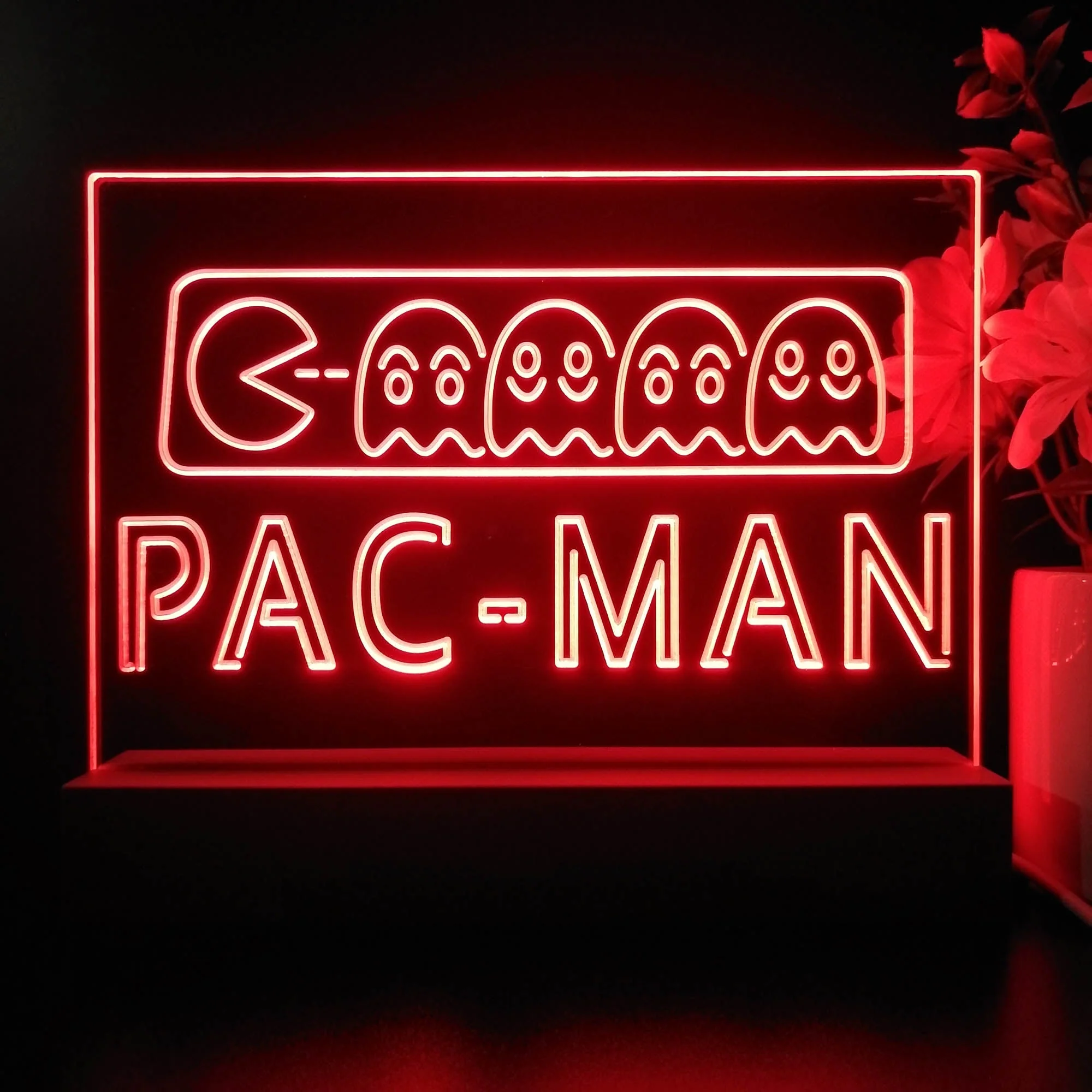 Pac-Man Neon Sign Game Room Lamp - Image 2