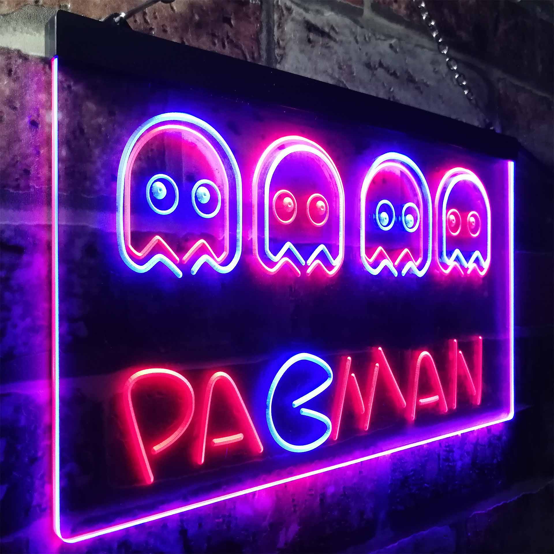Pacman Game Room Neon-Like LED Sign - Image 24