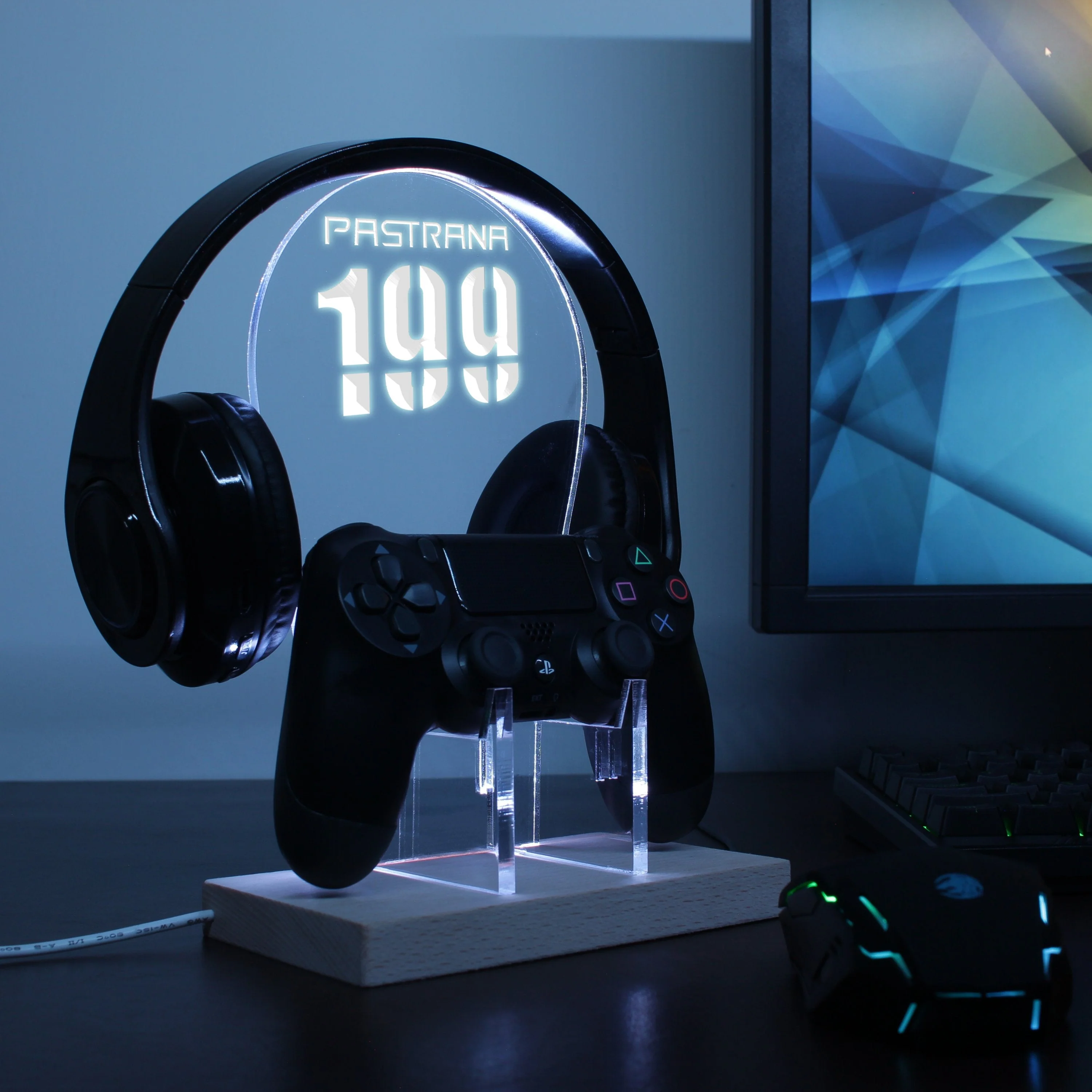 Pastrana 199 LED Gaming Headset Controller Stand - Image 2