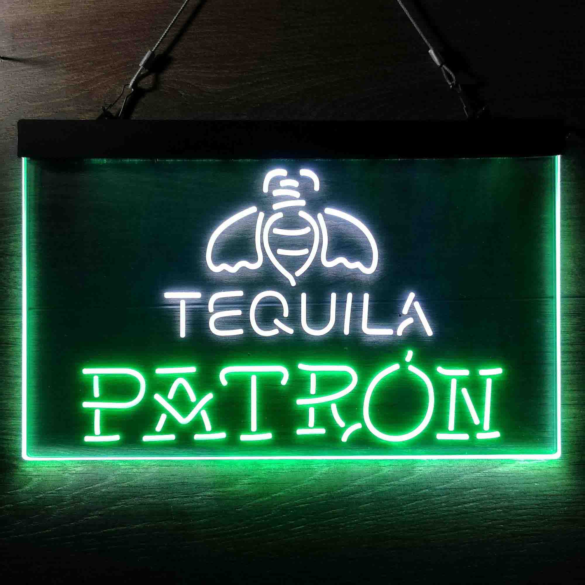 Patron Tequila Home Bar Neon Light LED Sign
