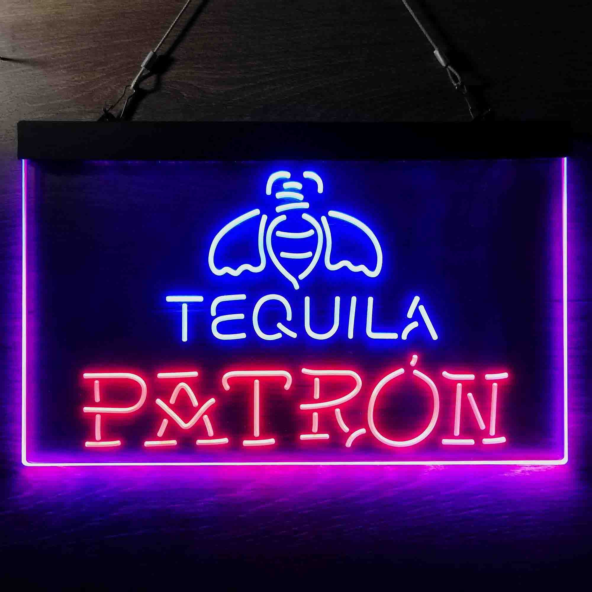 Patron Tequila Home Bar Neon Light LED Sign - Image 2