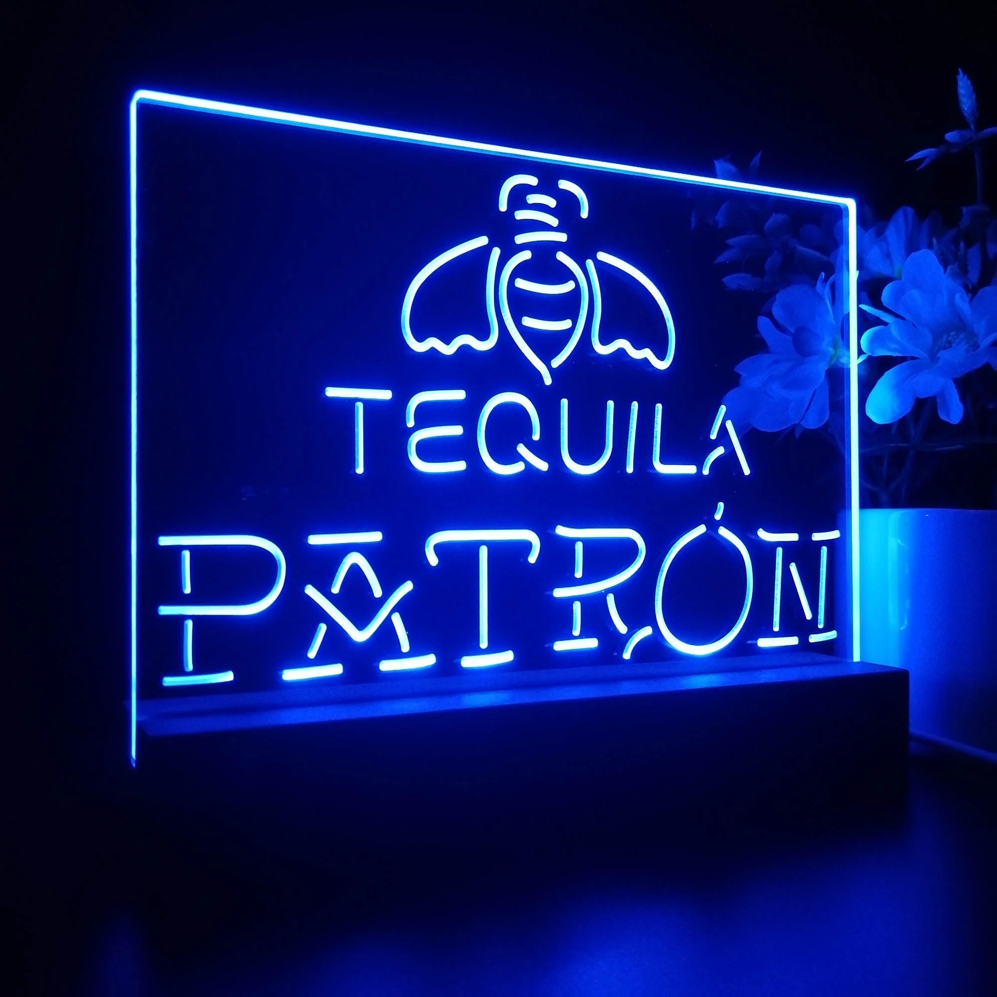 Patrons Tequilas Neon Sign Pub Bar Lamp - Image 7