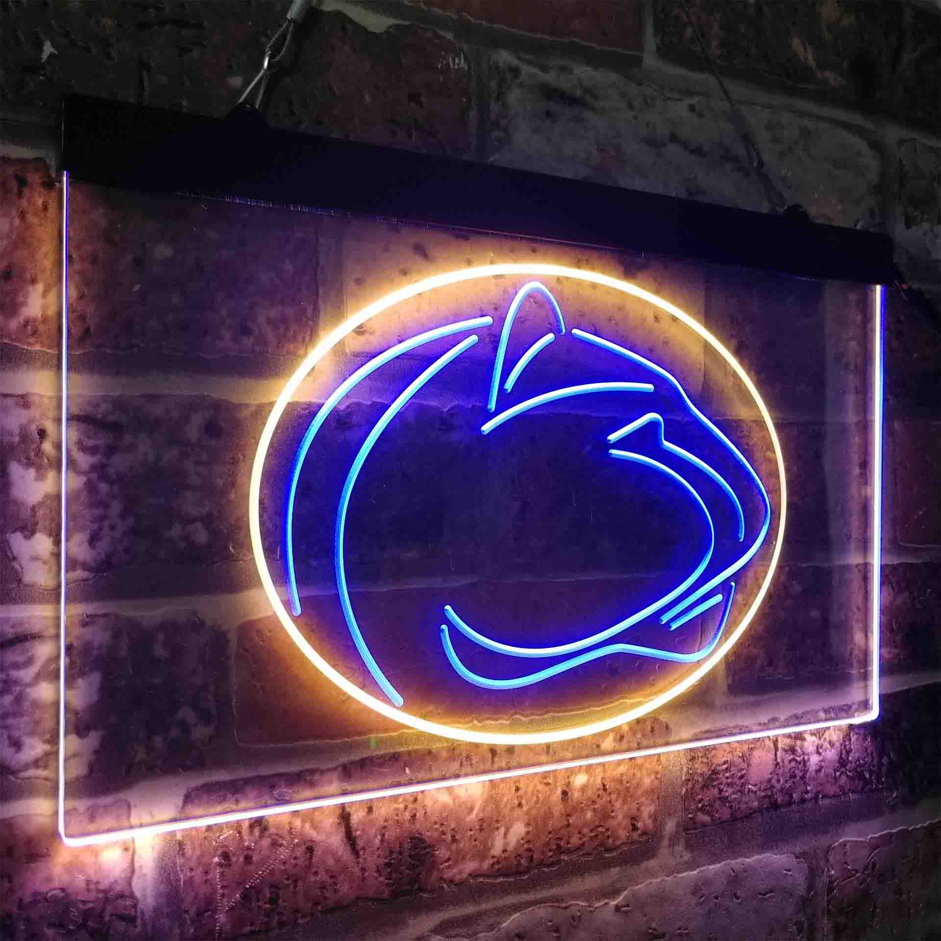 Penn State Nittany Lions,NCAA Neon-Like LED Sign - Image 19
