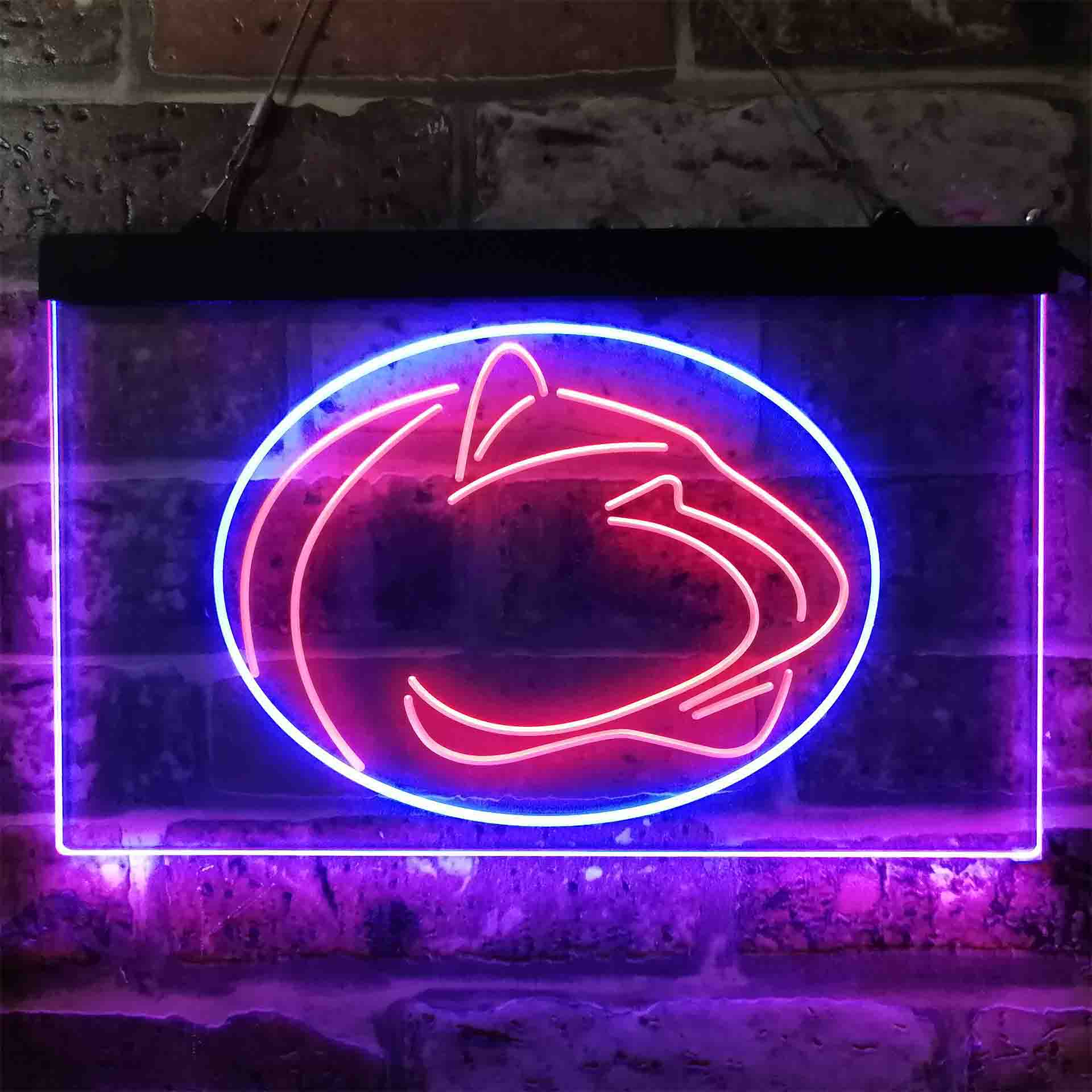 Penn State Nittany Lions,NCAA Neon-Like LED Sign - Image 2