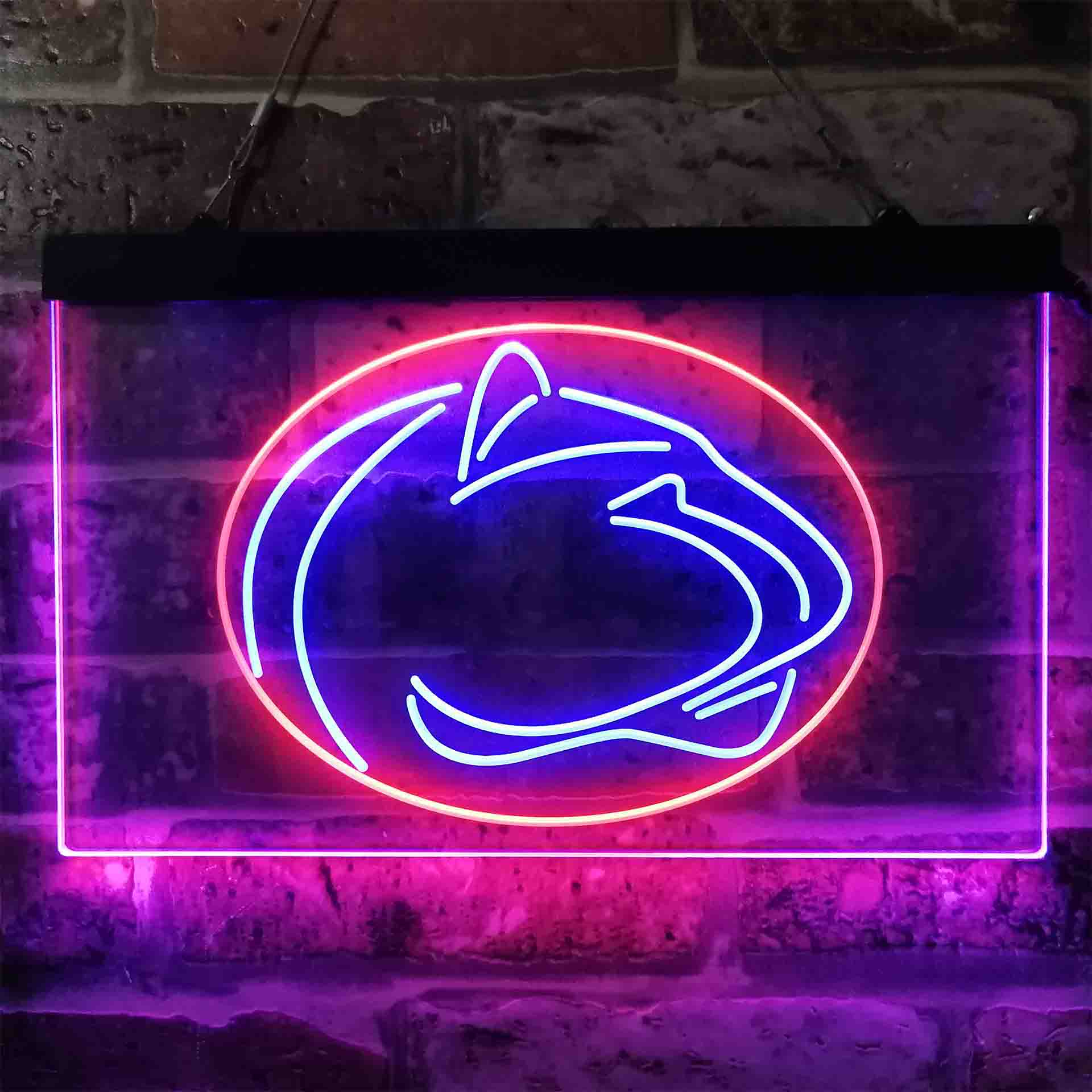 Penn State Nittany Lions,NCAA Neon-Like LED Sign - Image 4