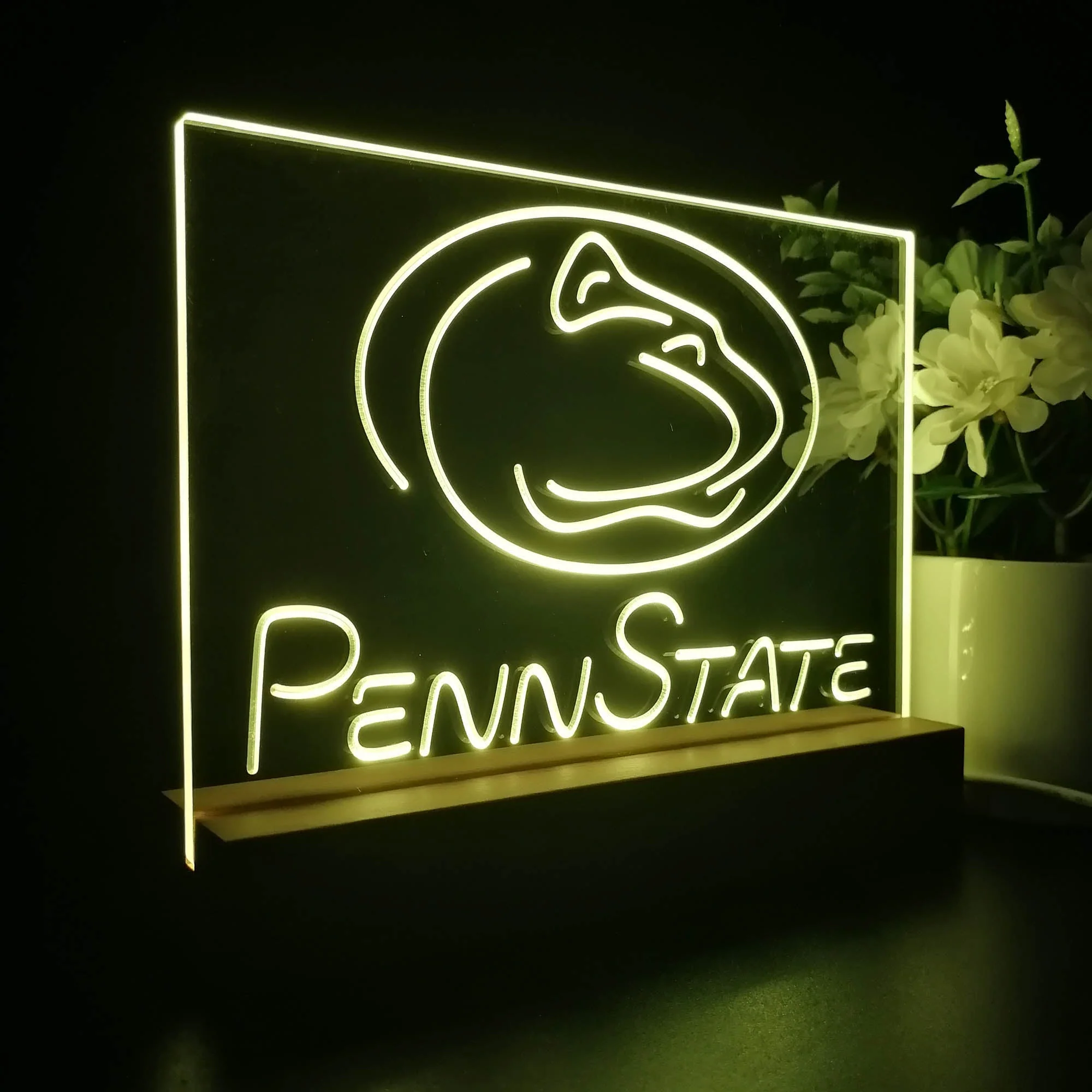 Penn State Nittany Lions Night Light Pub Bar Lamp - Image 6