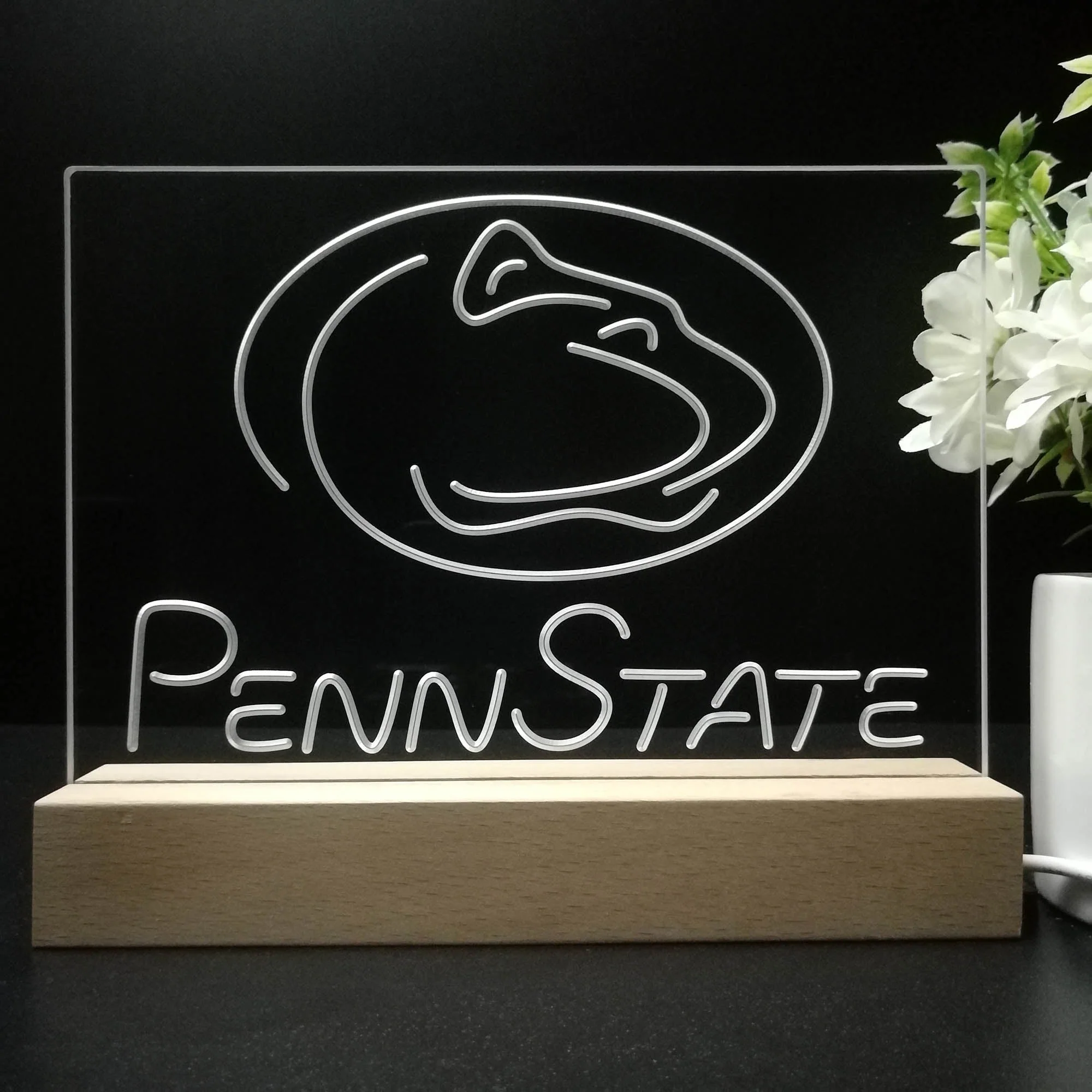 Penn State Nittany Lions Night Light Pub Bar Lamp - Image 8
