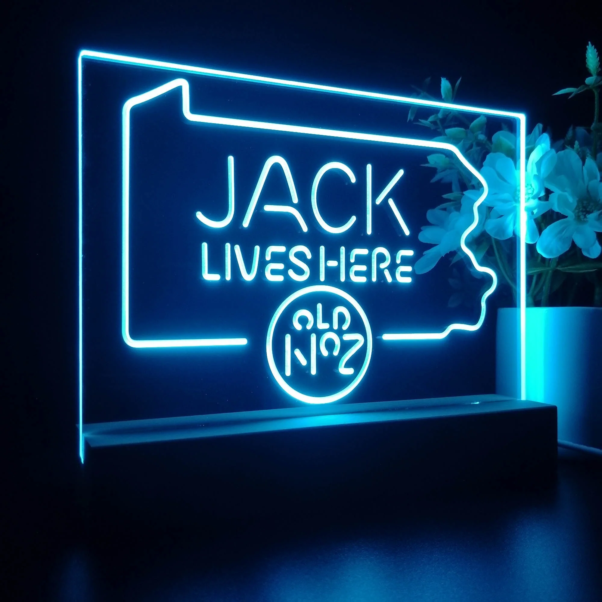 Pennsylvania Jack Lives Here Neon Sign Pub Bar Lamp - Image 6