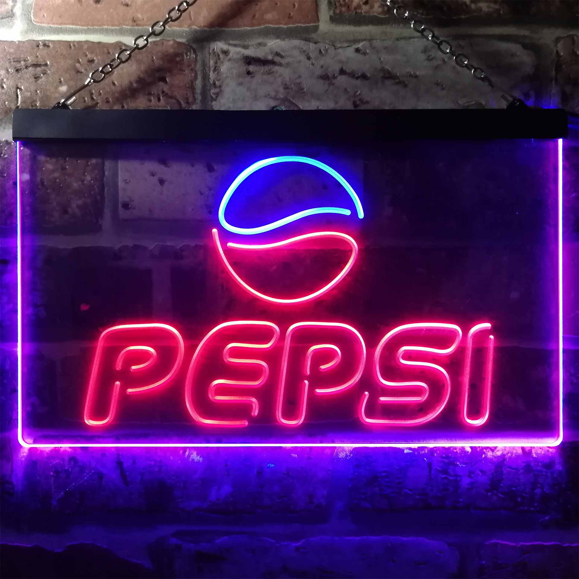 Pepsi Coke Logo Bar Neon-Like LED Sign - Image 12