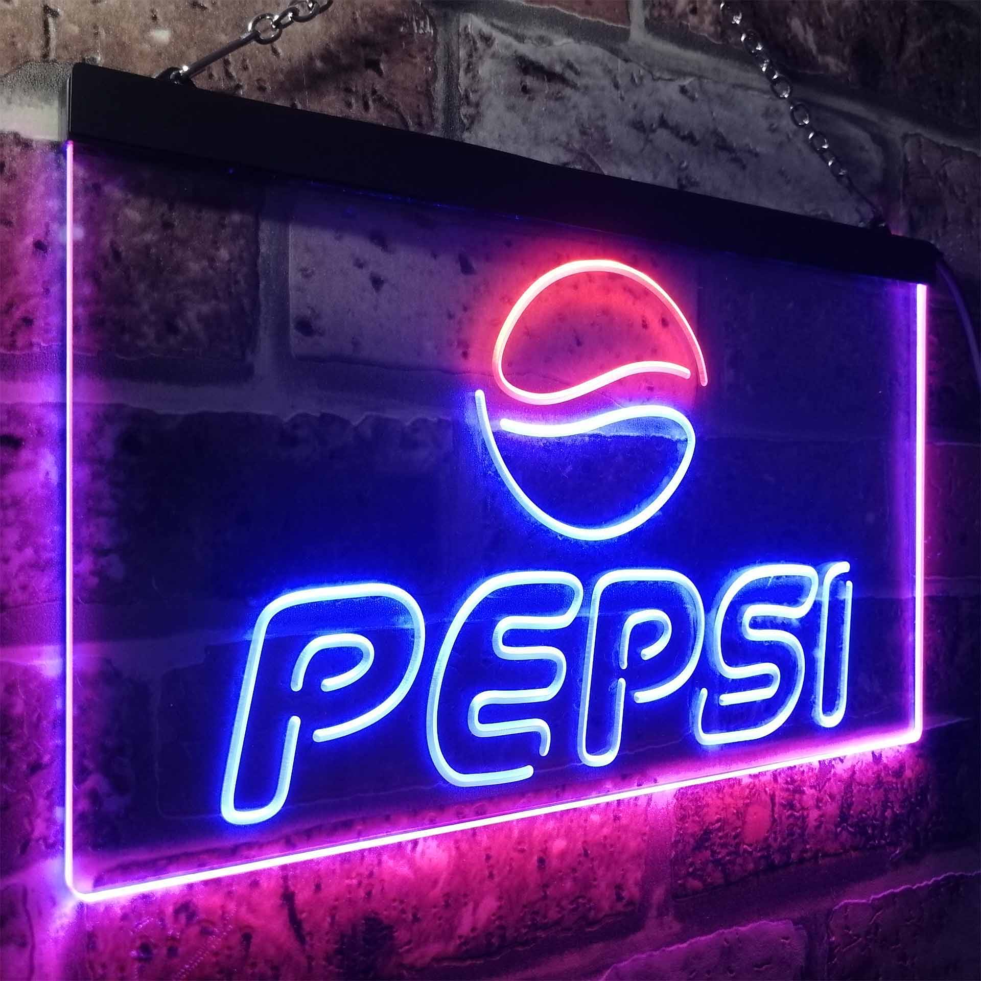 Pepsi Coke Logo Bar Neon-Like LED Sign - Image 17