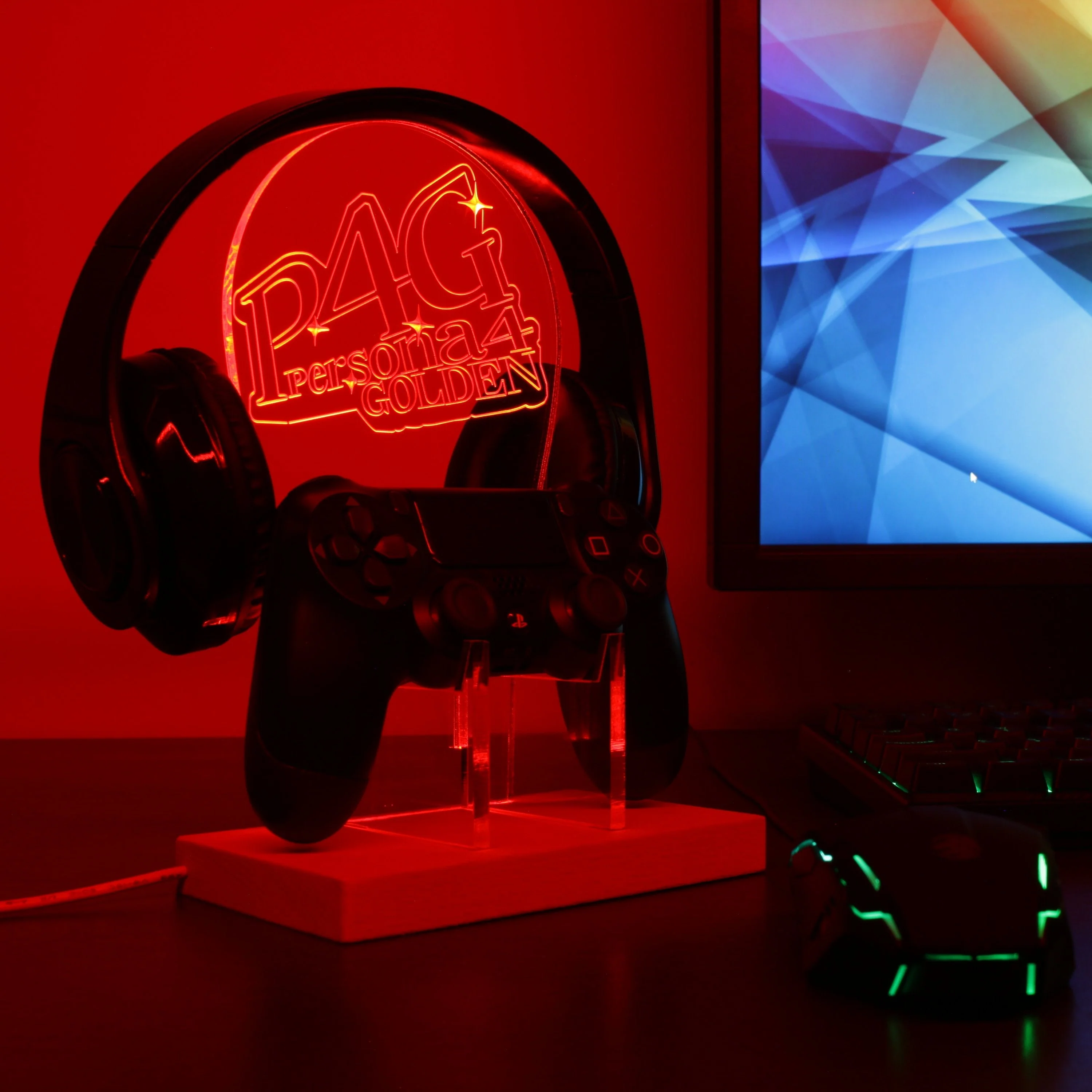 Persona 4 LED Gaming Headset Controller Stand - Image 4