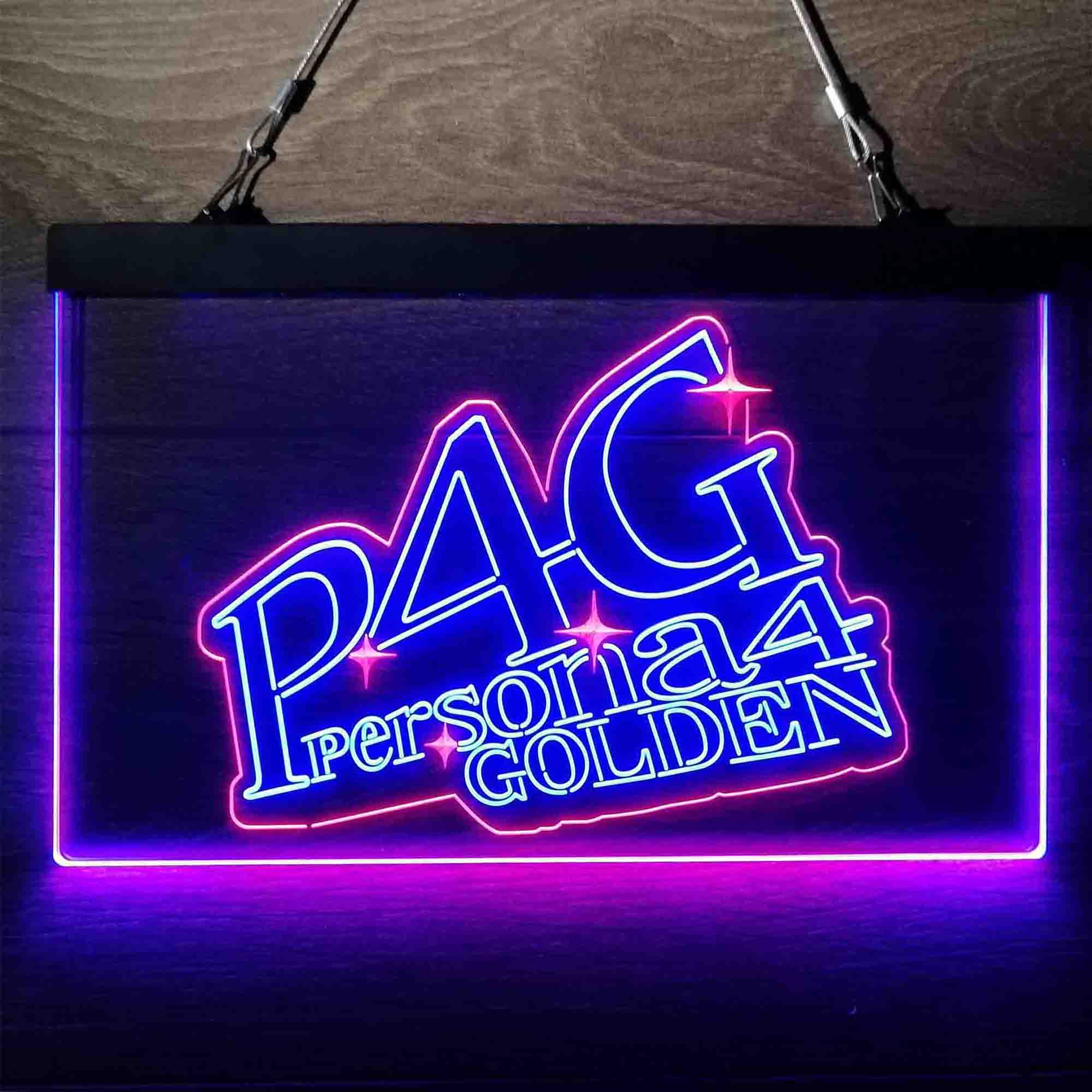 Persona 4 Golden Game Room Neon Light LED Sign - Image 4