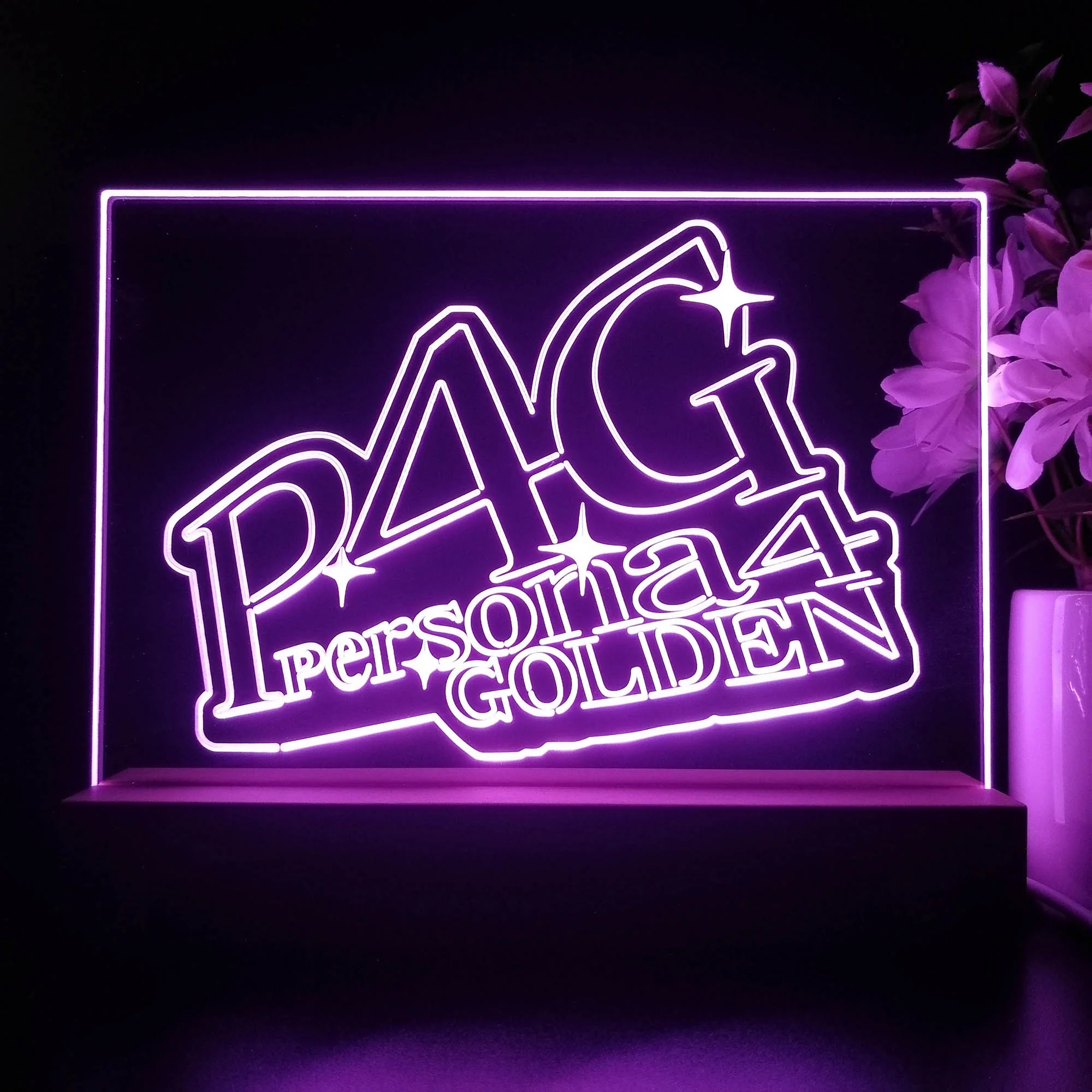 Persona 4 Neon Sign Game Room Lamp