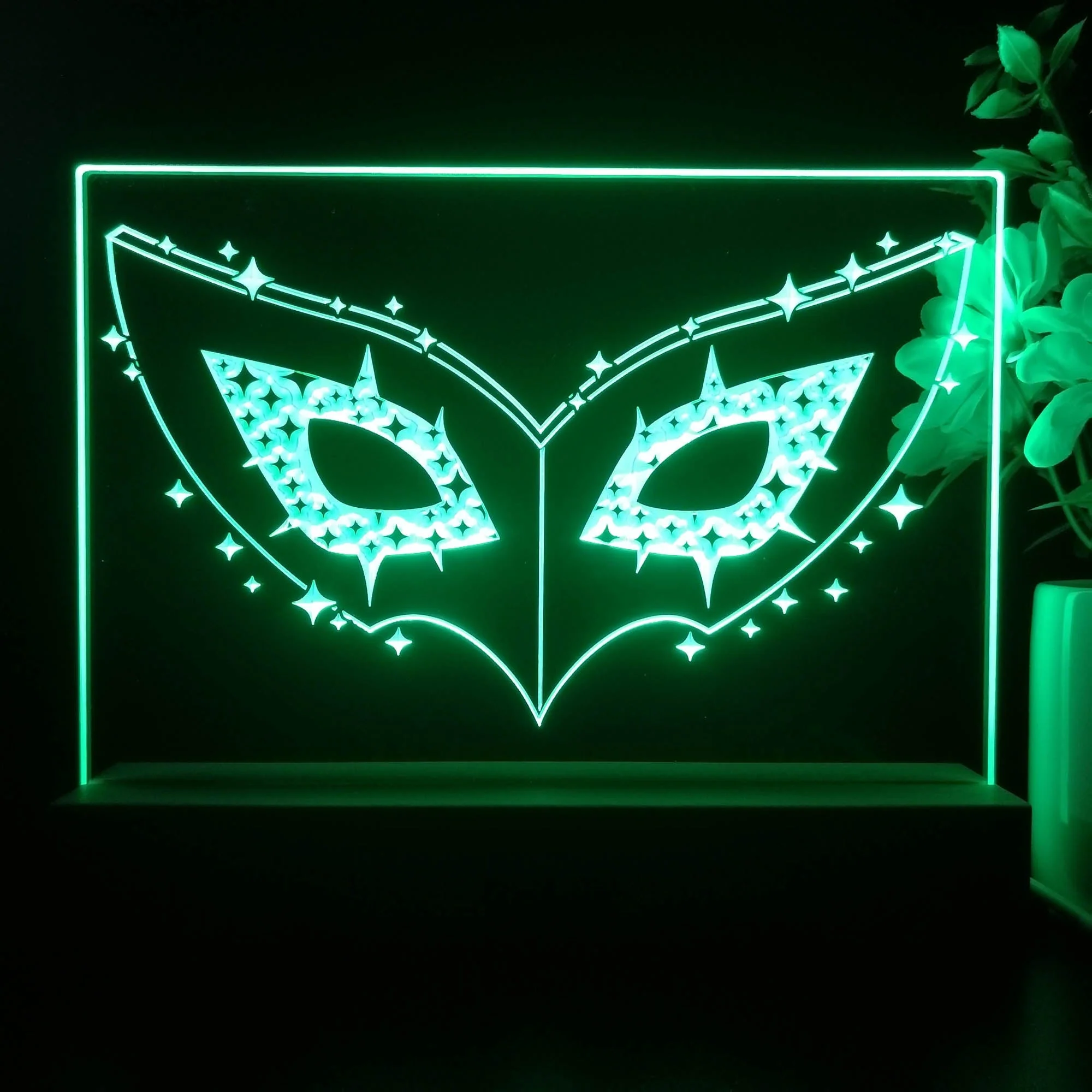 Persona 5 Eye Mask Neon Sign Game Room Lamp - Image 3