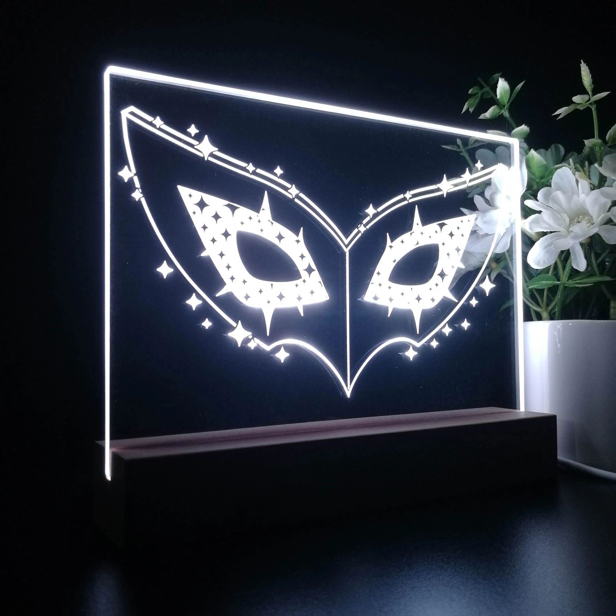 Persona 5 Eye Mask Neon Sign Game Room Lamp - Image 5