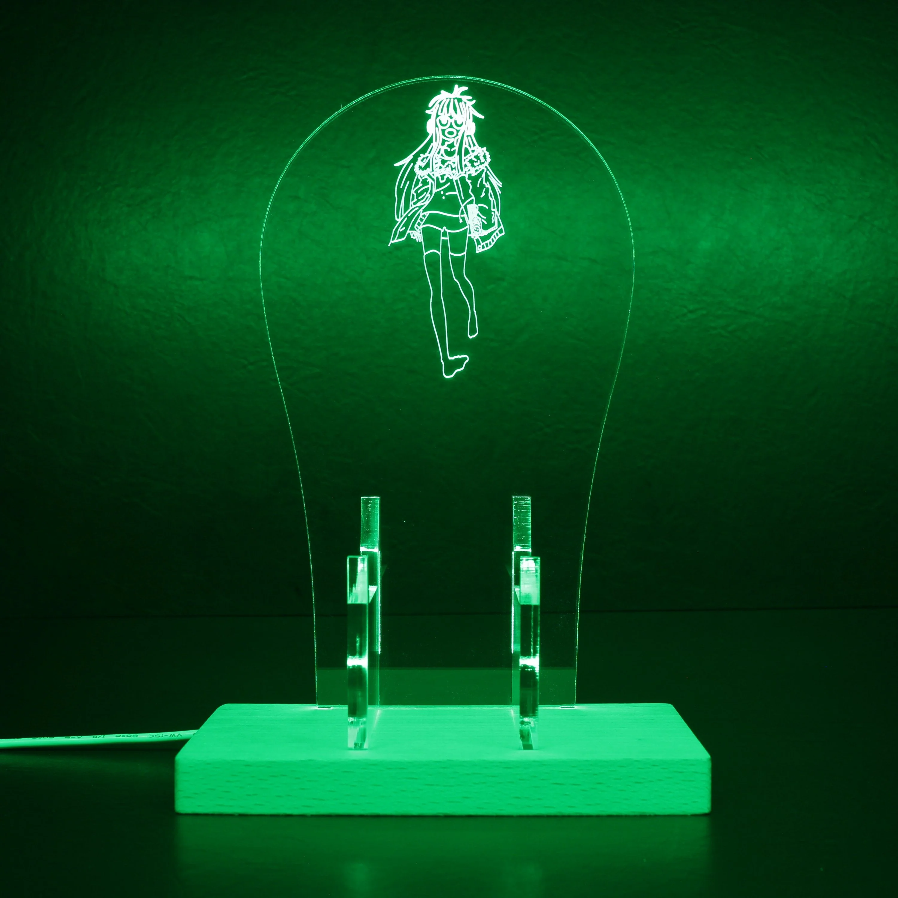 Persona 5 Futaba Sakura LED Gaming Headset Controller Stand - Image 7