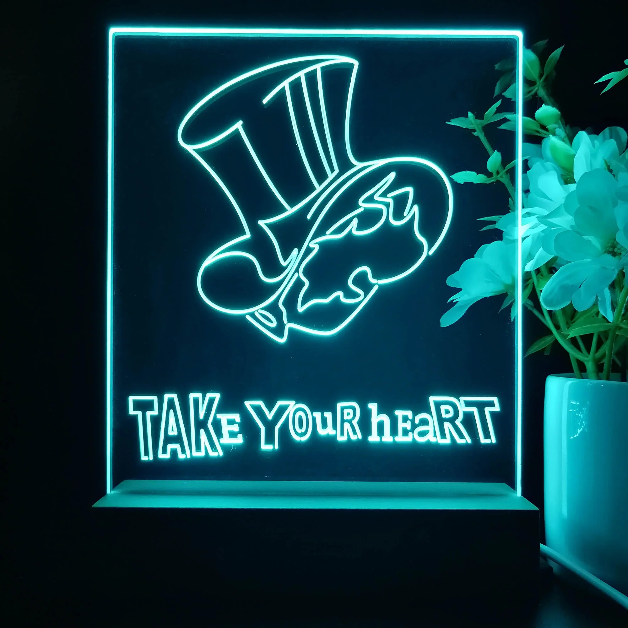 Persona 5 Game Room LED Sign Lamp Display - Image 2