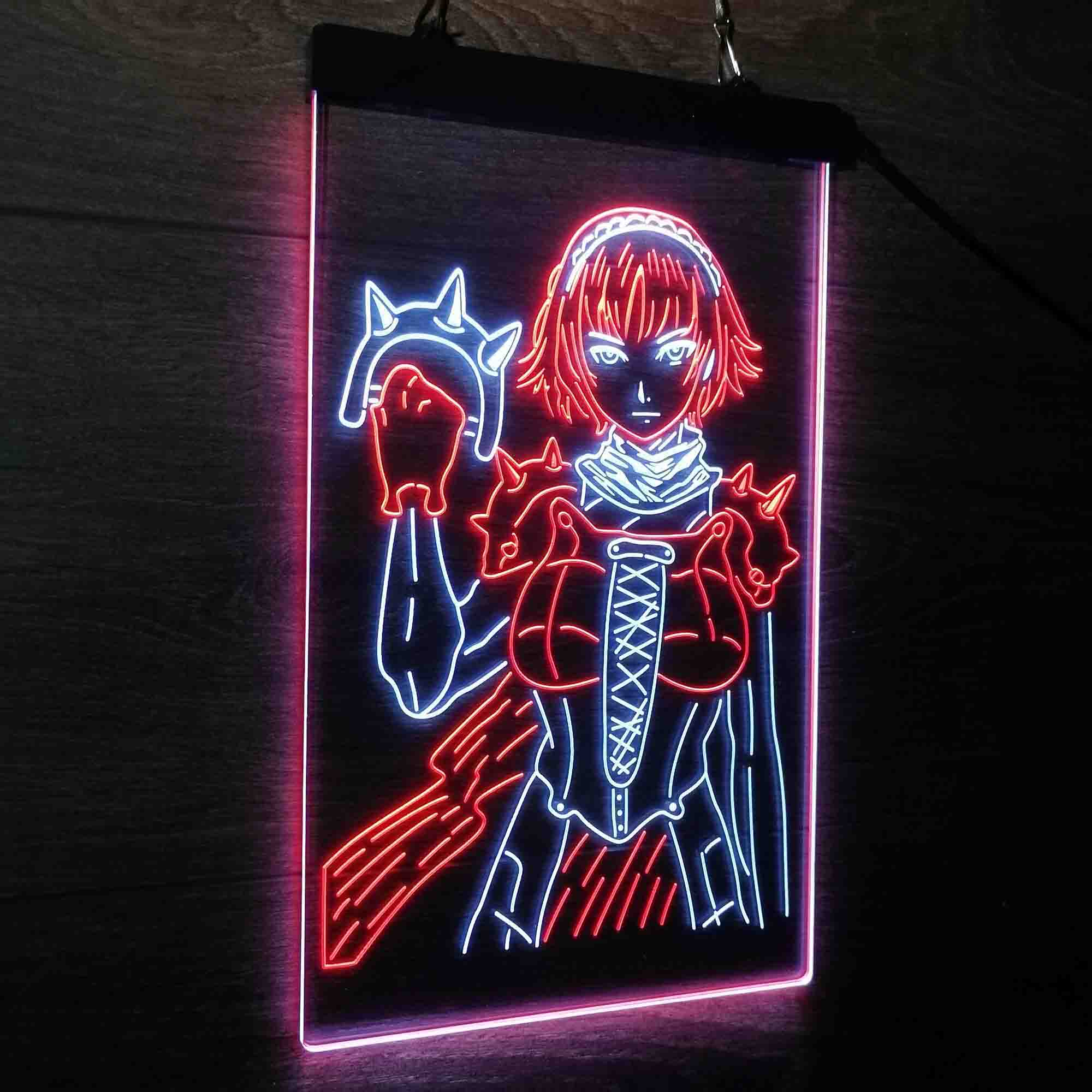 Makoto Niijima Persona 5 Game Room Neon Light LED Sign - Image 20