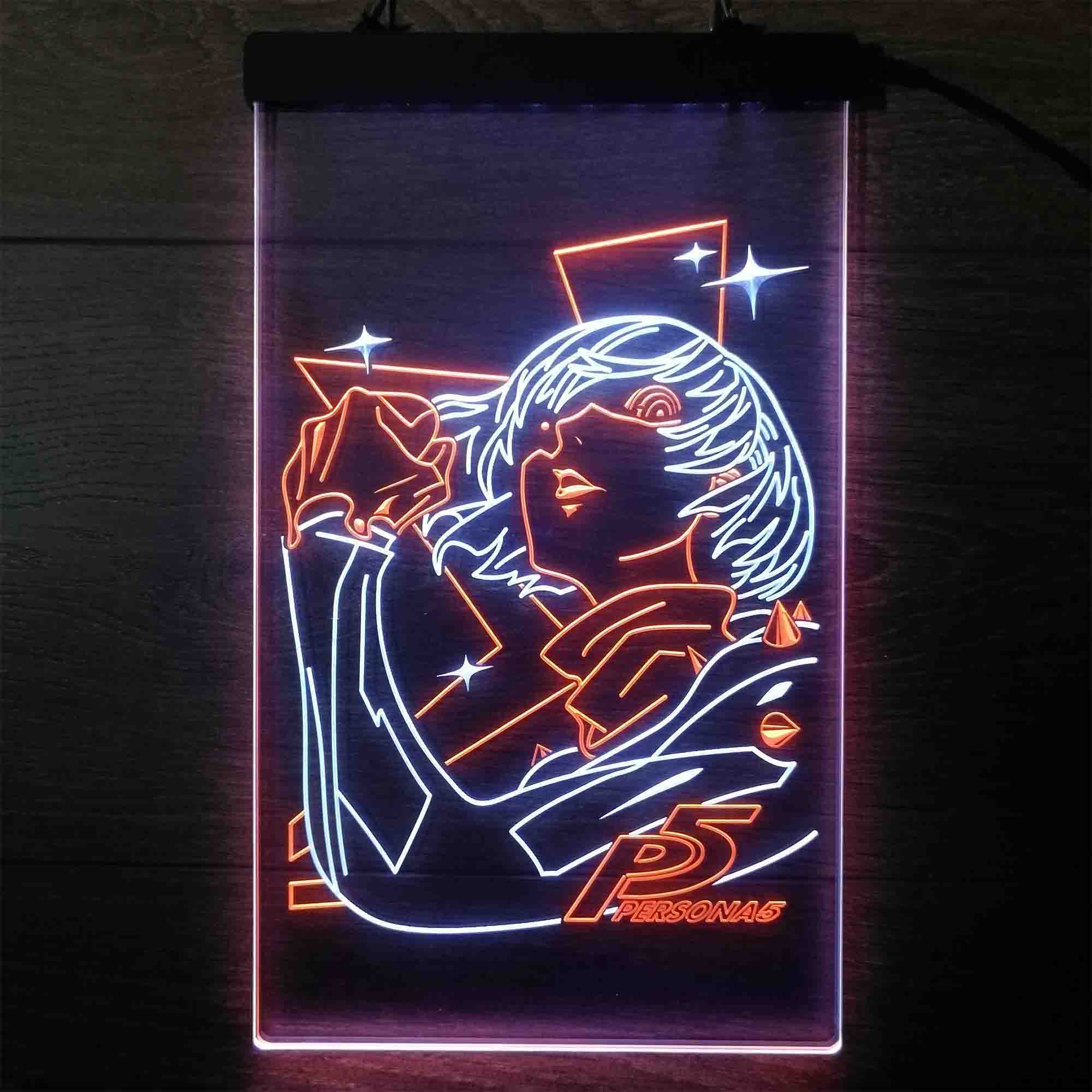 Persona 5 Makoto Nijima Game Room Neon-Like LED Sign - Image 12