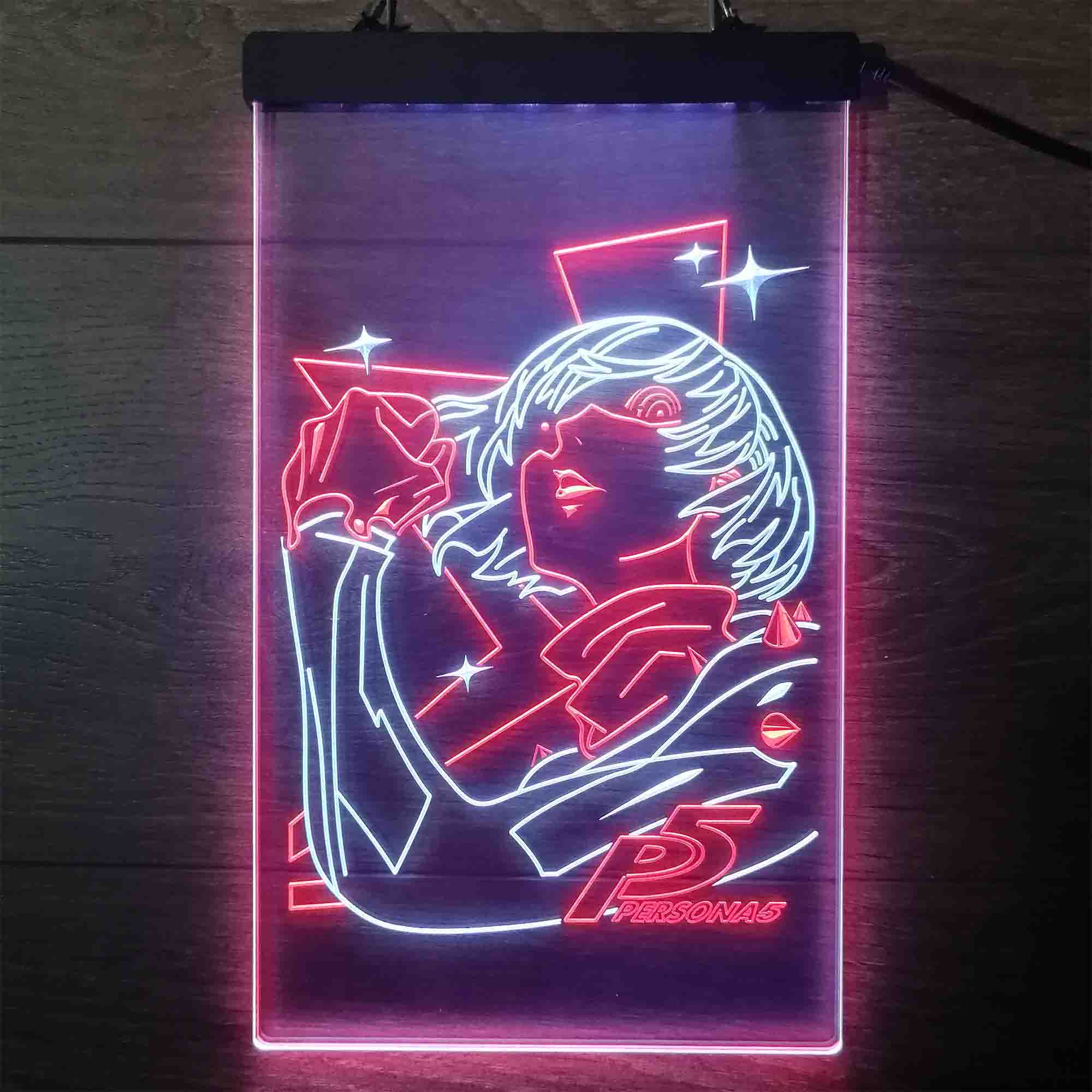 Persona 5 Makoto Nijima Game Room Neon-Like LED Sign - Image 8