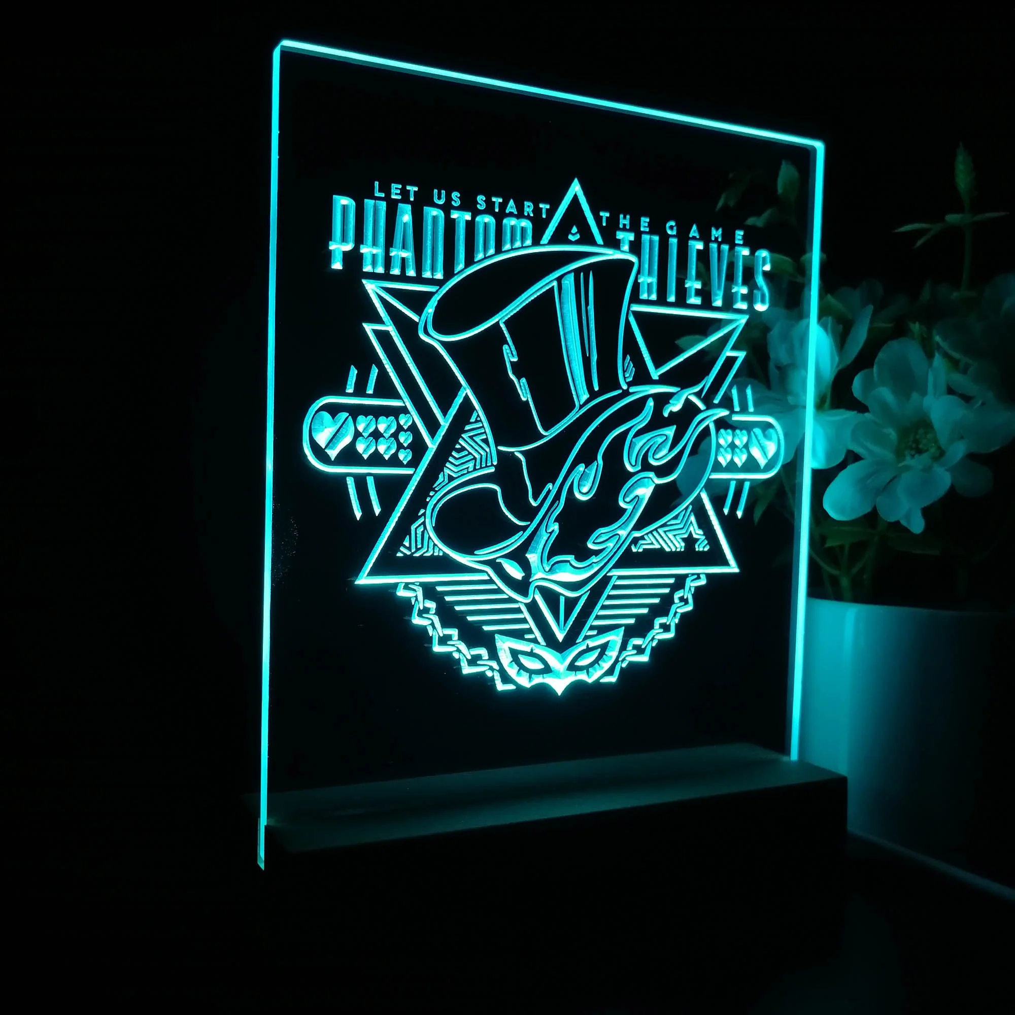 Persona 5 Royal Game Room LED Sign Lamp Display - Image 5