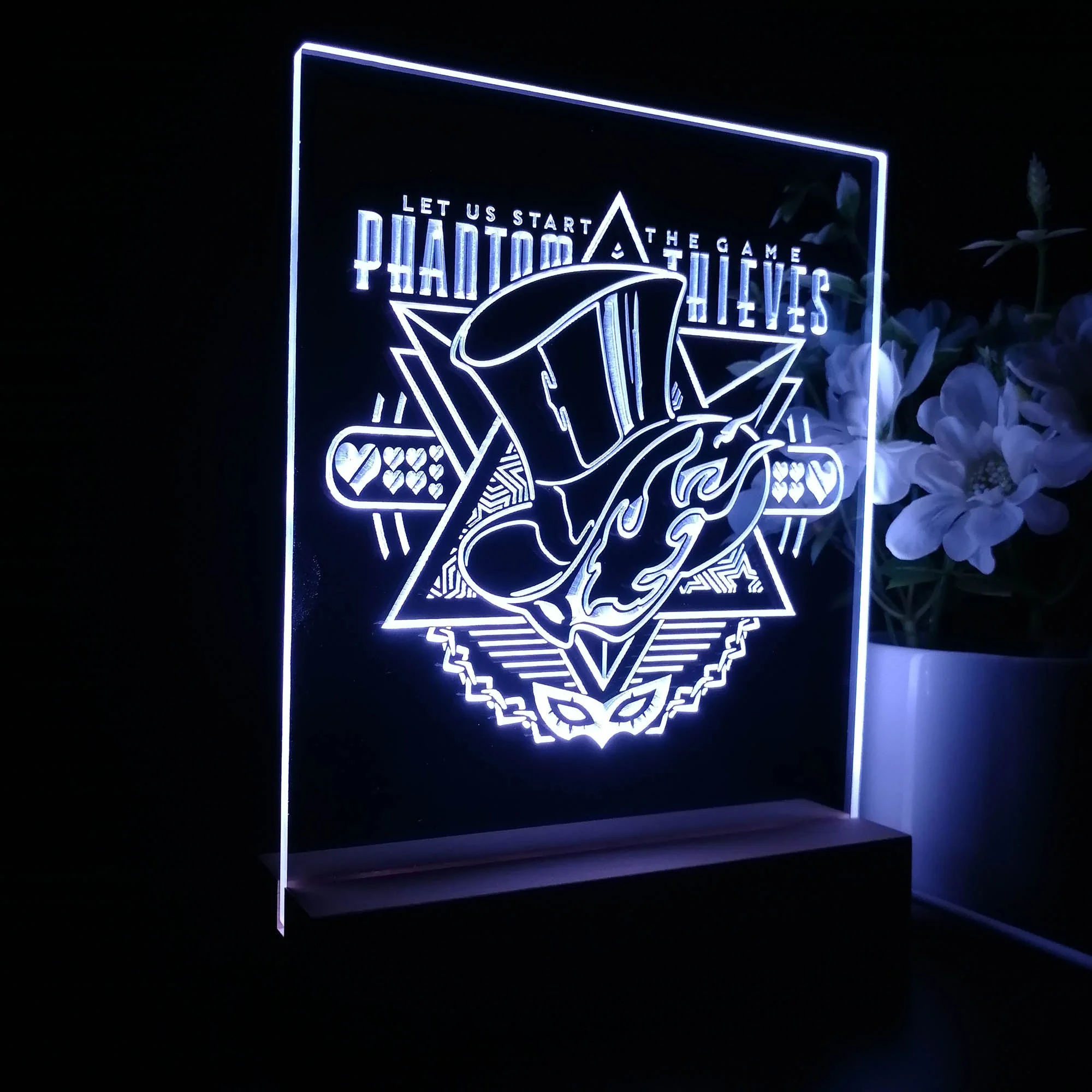 Persona 5 Royal Game Room LED Sign Lamp Display - Image 6