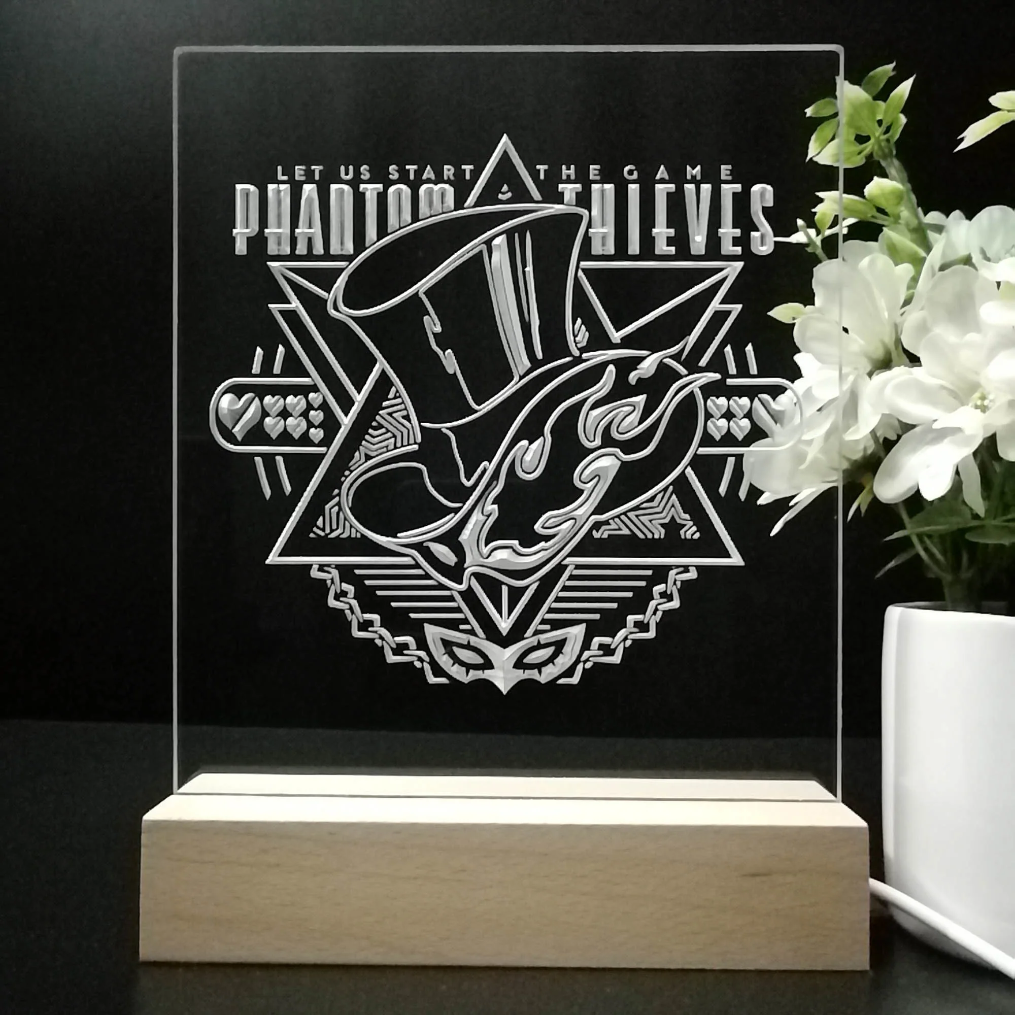 Persona 5 Royal Game Room LED Sign Lamp Display - Image 8