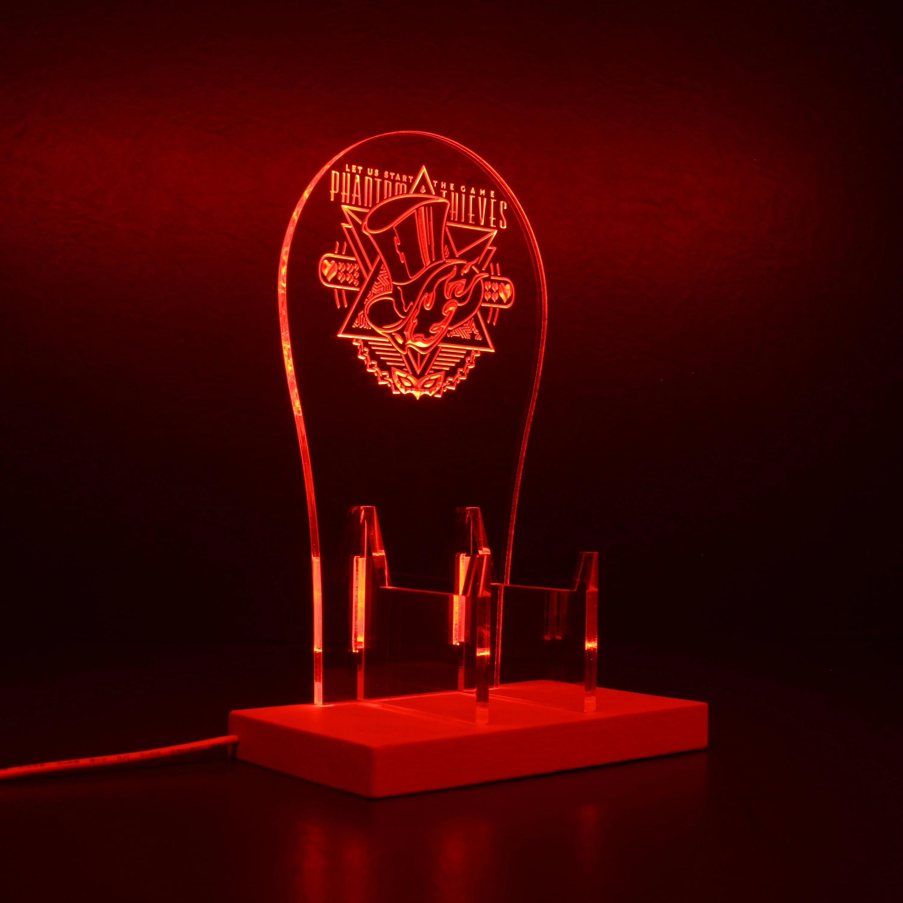 Persona 5 Royal LED RGB Gaming Headset Controller Stand - Image 2