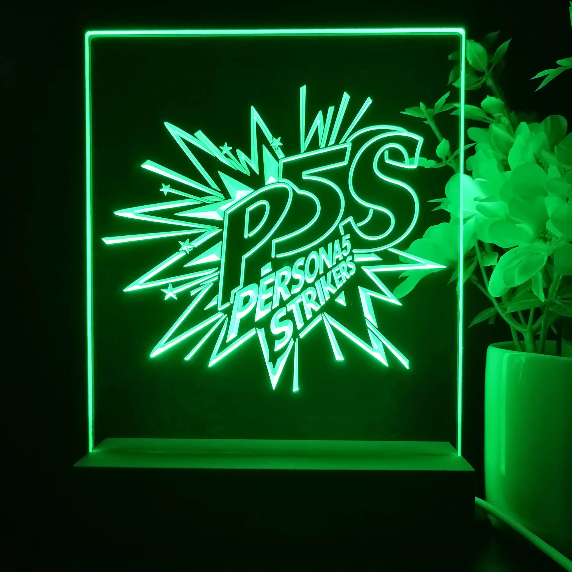Persona 5 Strikers Game Room LED Sign Lamp Display - Image 4