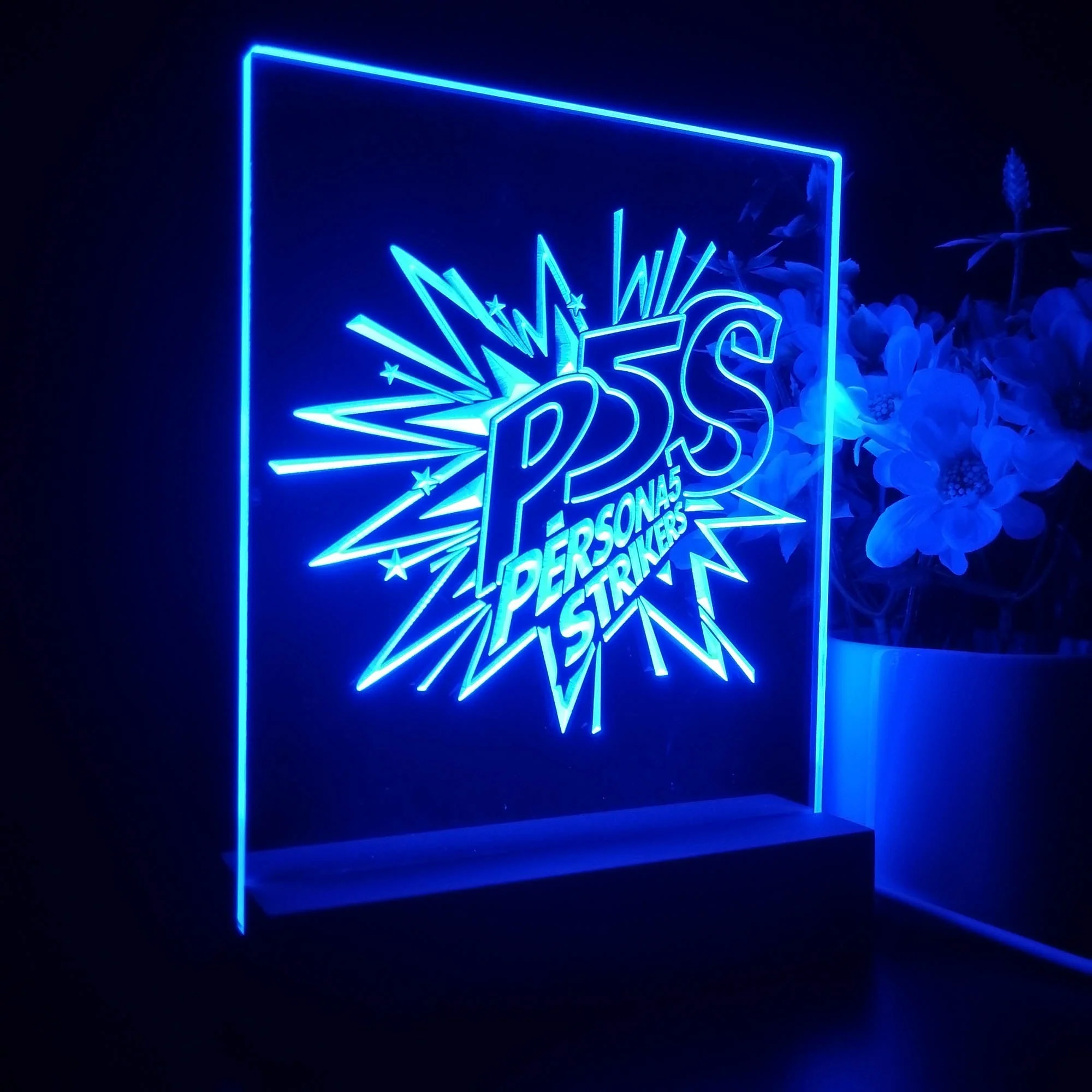 Persona 5 Strikers Game Room LED Sign Lamp Display - Image 5