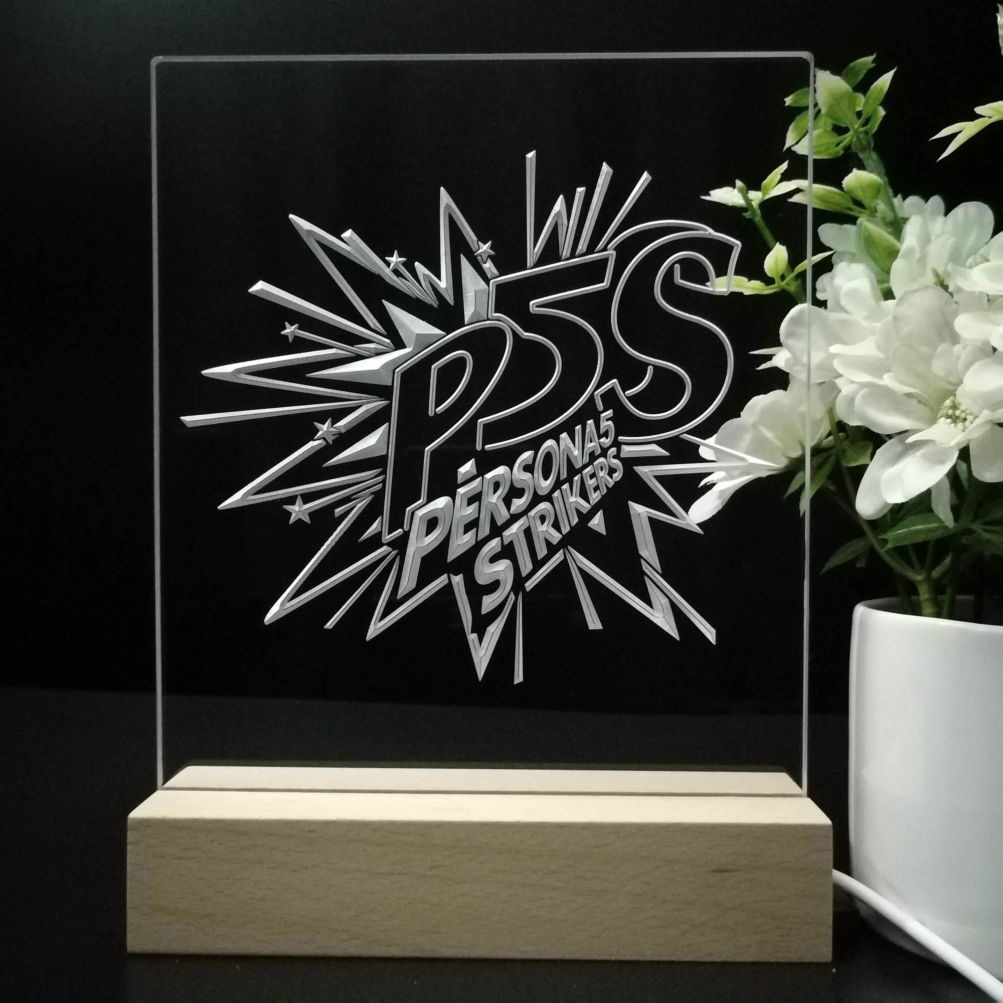 Persona 5 Strikers Game Room LED Sign Lamp Display - Image 8