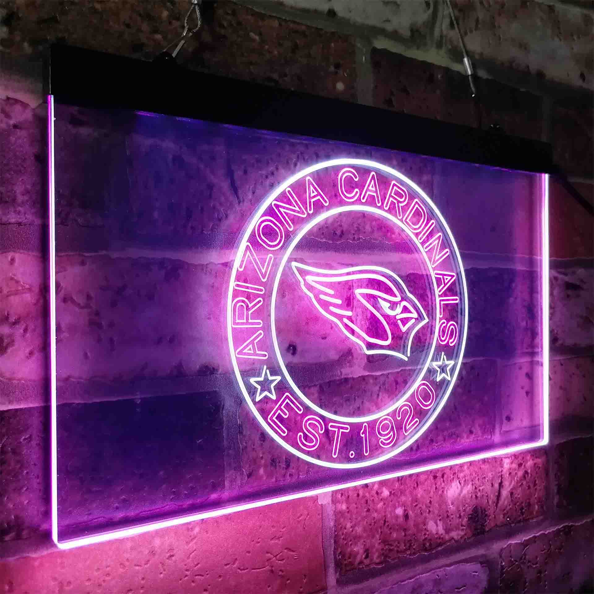 Personalized Arizona Cardinals Neon-Like LED Sign - Image 15