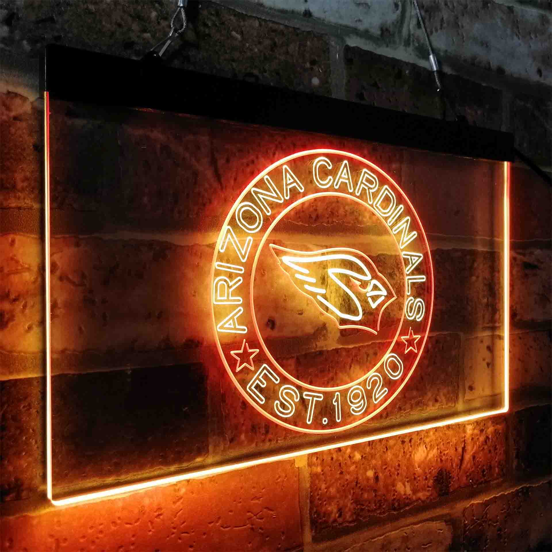 Personalized Arizona Cardinals Neon-Like LED Sign - Image 20