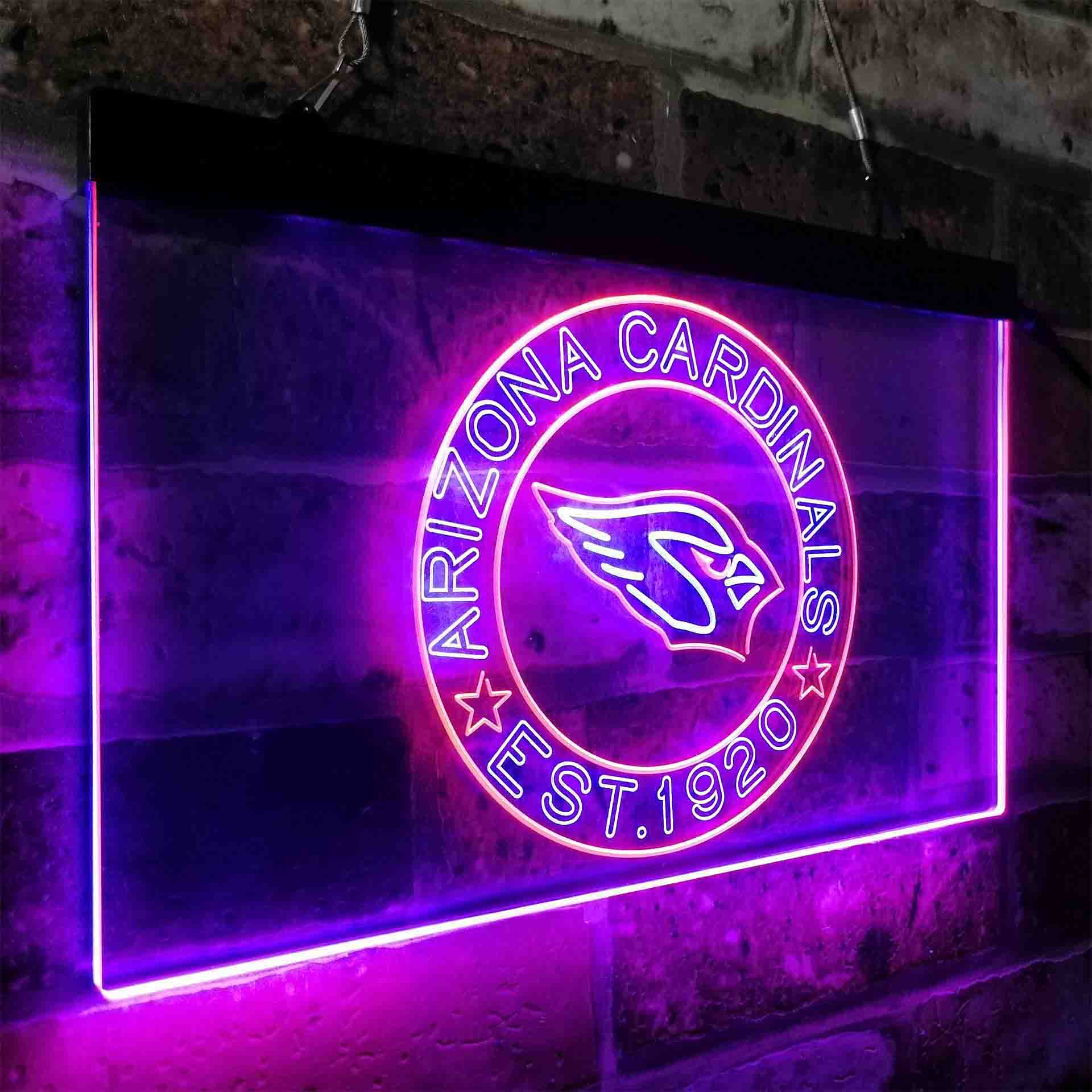 Personalized Arizona Cardinals Neon-Like LED Sign - Image 26