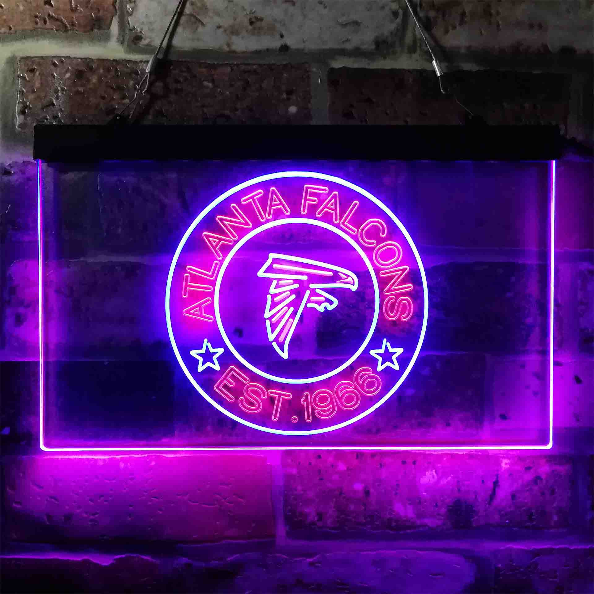 Personalized Atlanta Falcons Neon-Like LED Sign - Image 10