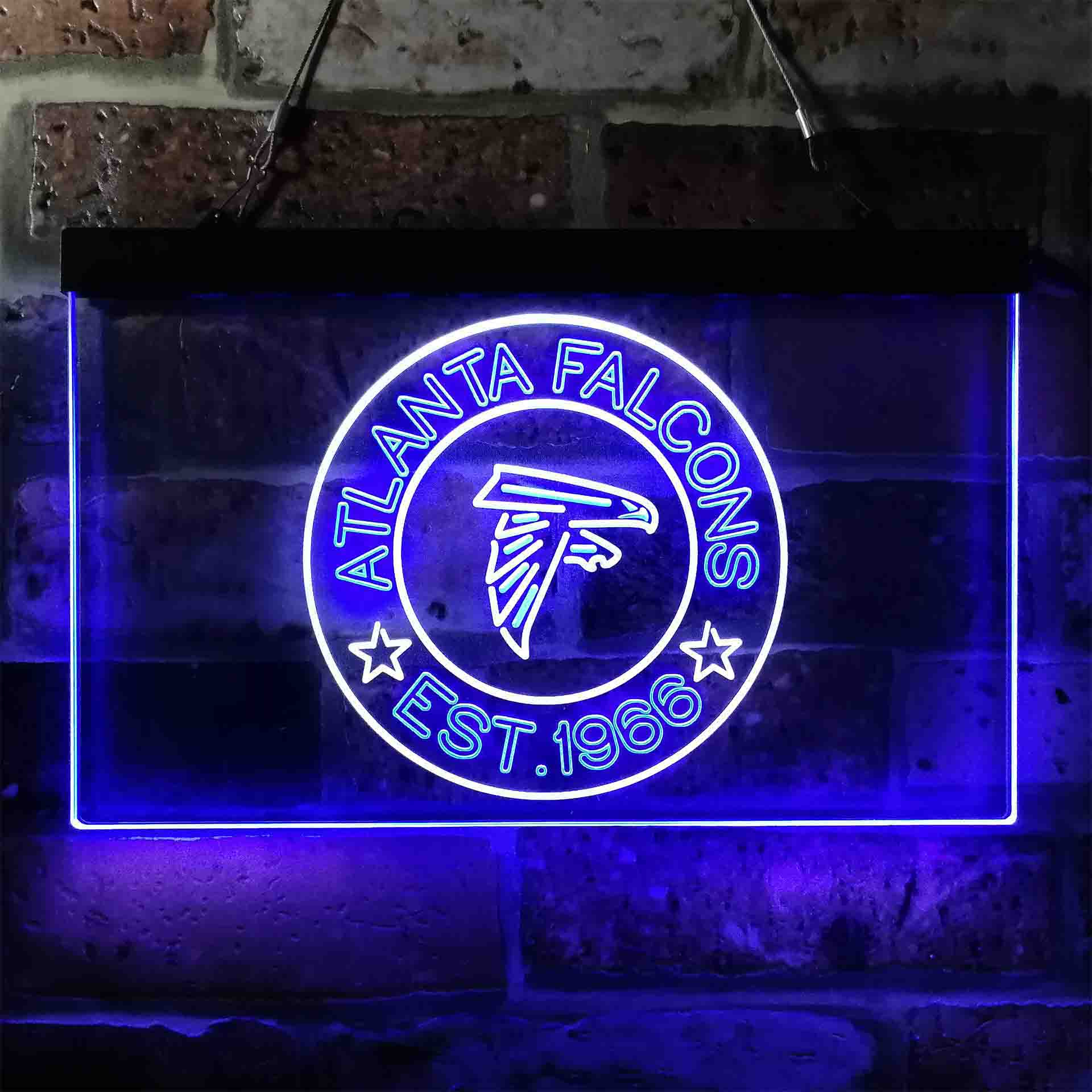 Personalized Atlanta Falcons Neon-Like LED Sign - Image 12