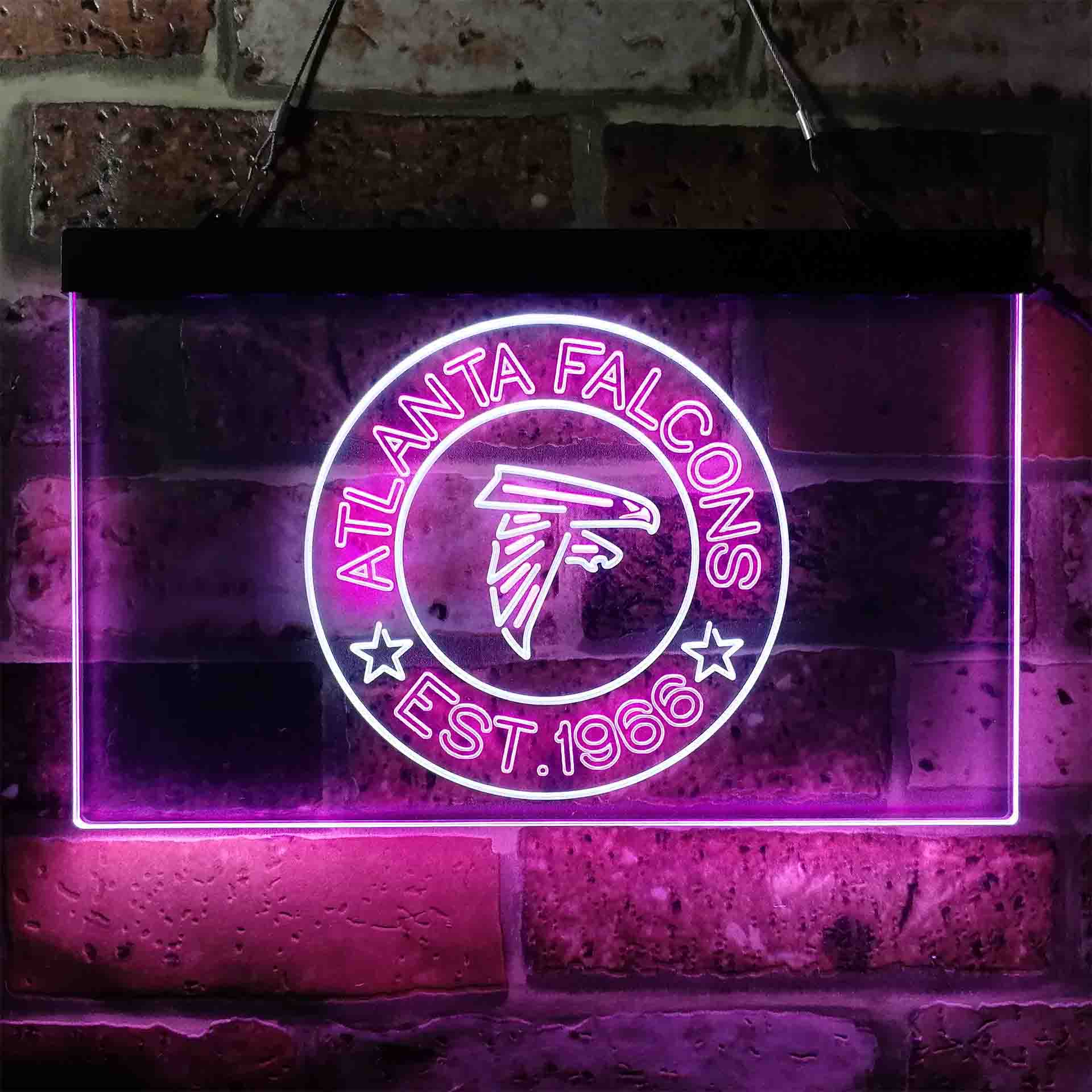 Personalized Atlanta Falcons Neon-Like LED Sign - Image 13