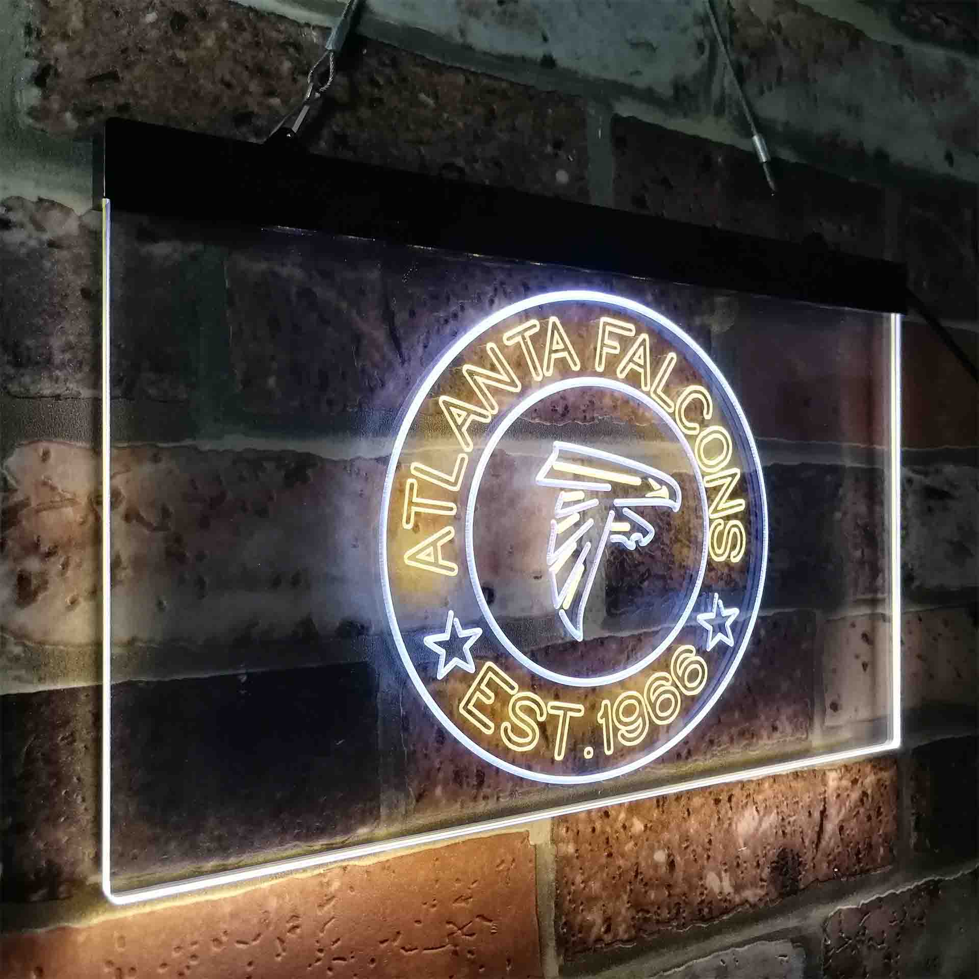 Personalized Atlanta Falcons Neon-Like LED Sign - Image 14