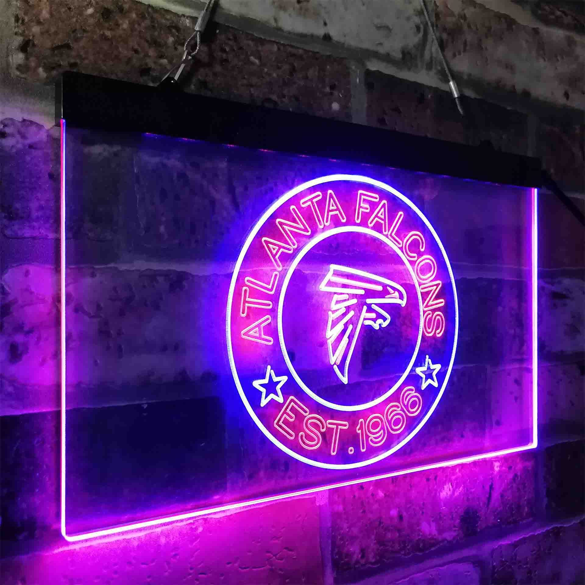 Personalized Atlanta Falcons Neon-Like LED Sign - Image 23