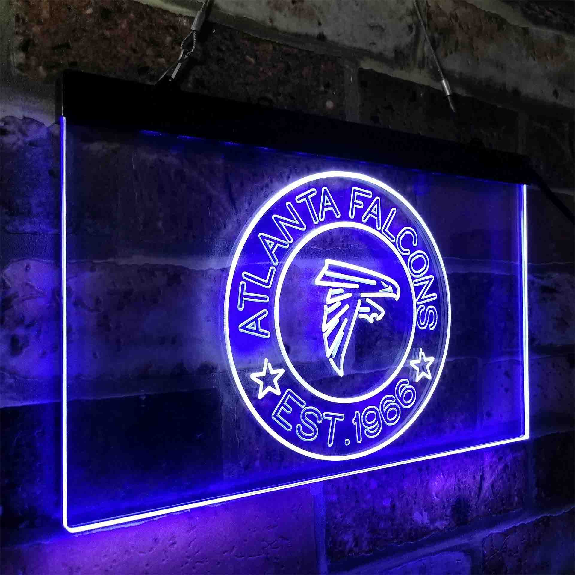Personalized Atlanta Falcons Neon-Like LED Sign - Image 25