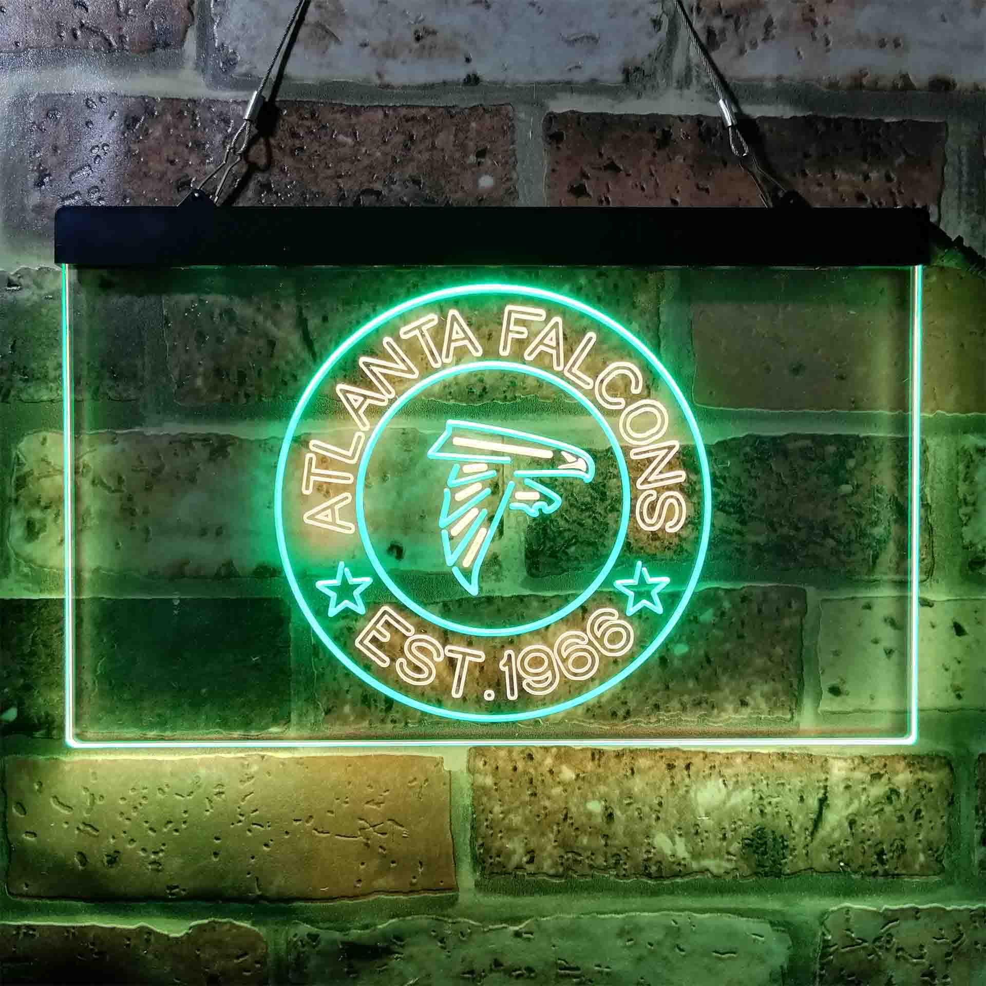 Personalized Atlanta Falcons Neon-Like LED Sign - Image 4