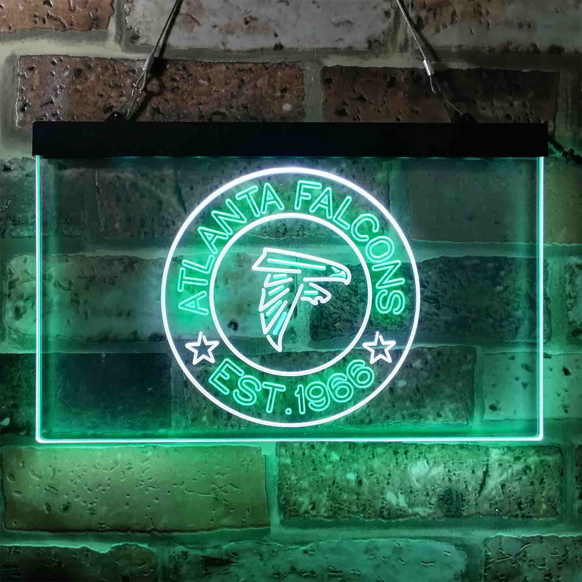 Personalized Atlanta Falcons Neon-Like LED Sign - Image 7