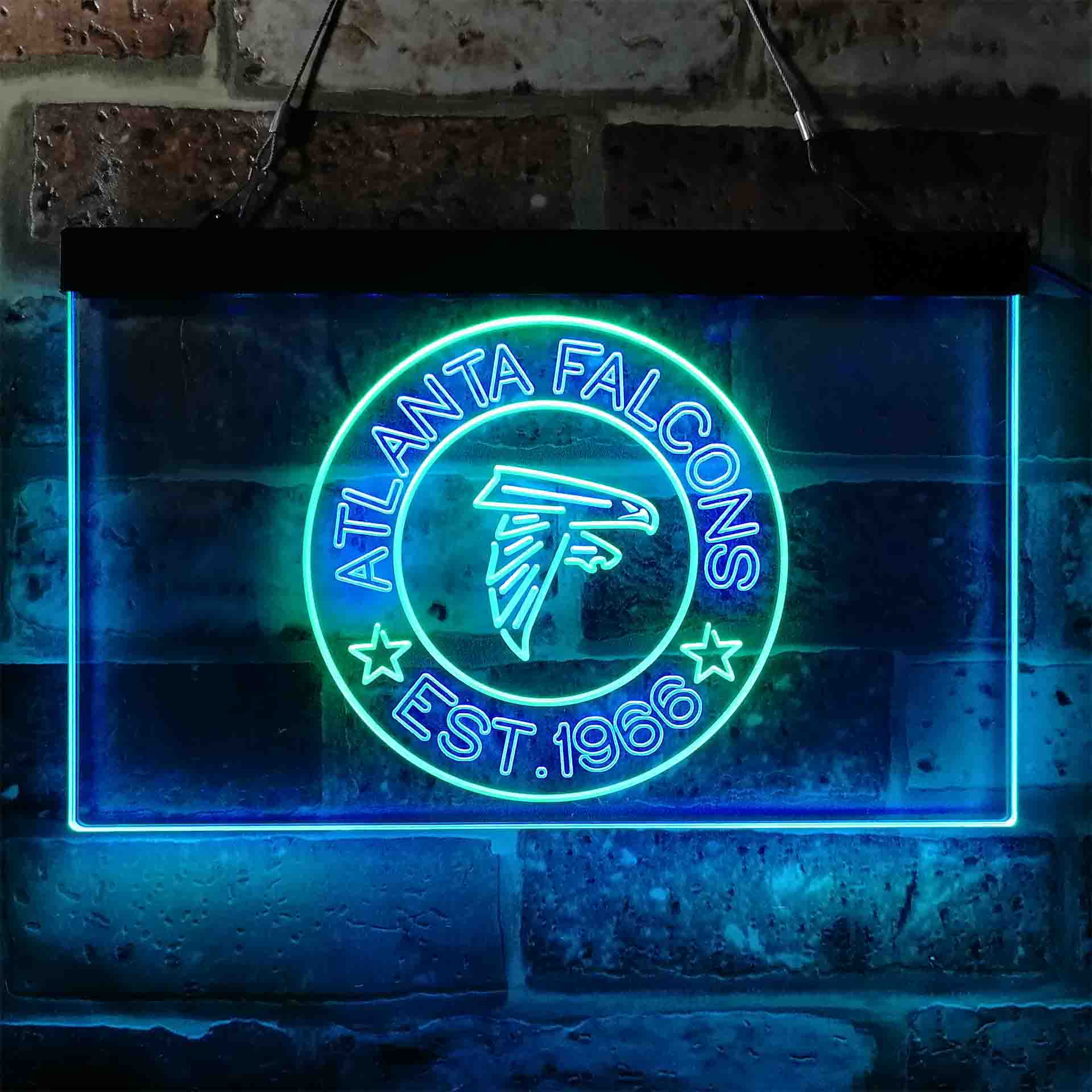 Personalized Atlanta Falcons Neon-Like LED Sign - Image 9