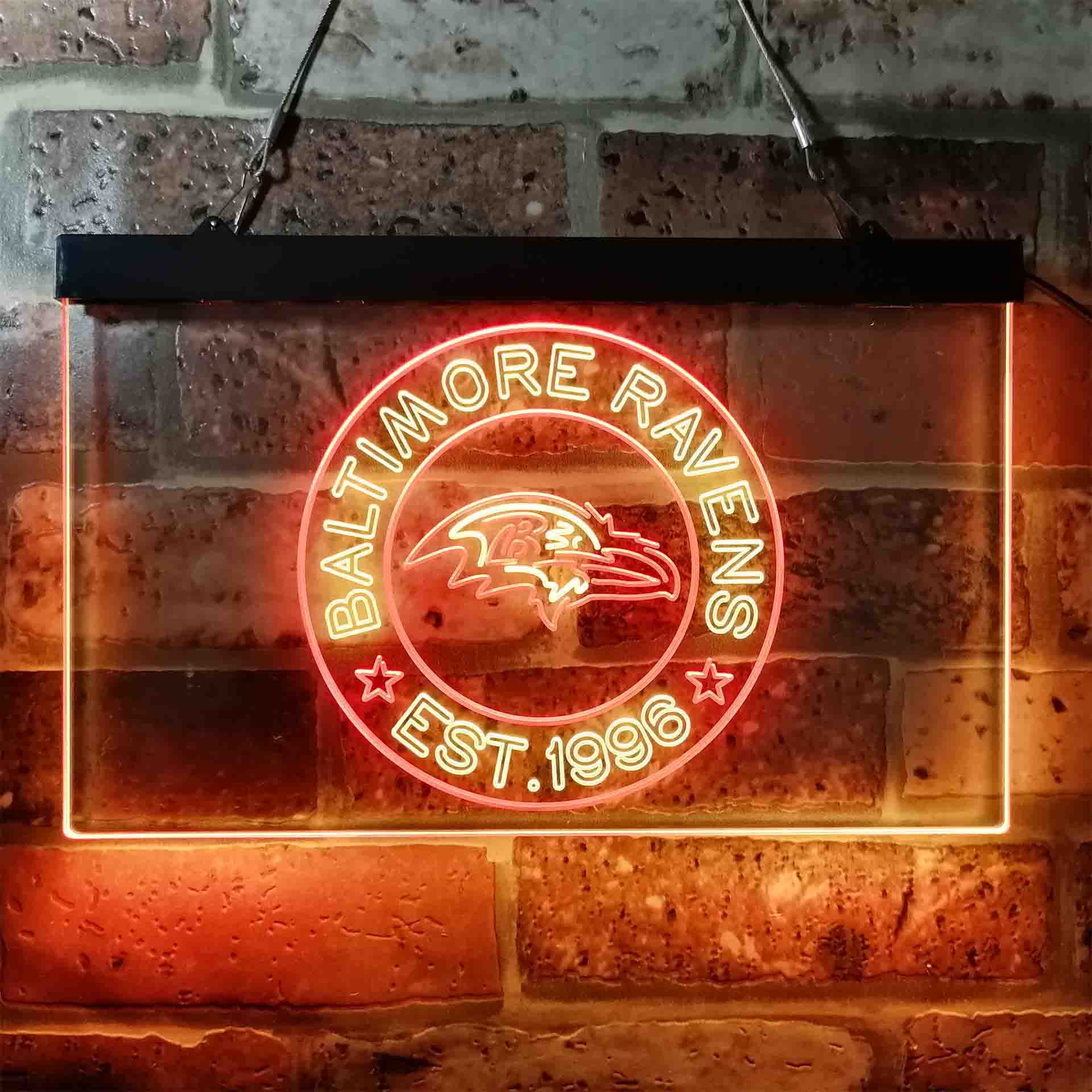 Personalized Baltimore Ravens Neon-Like LED Sign - Image 12