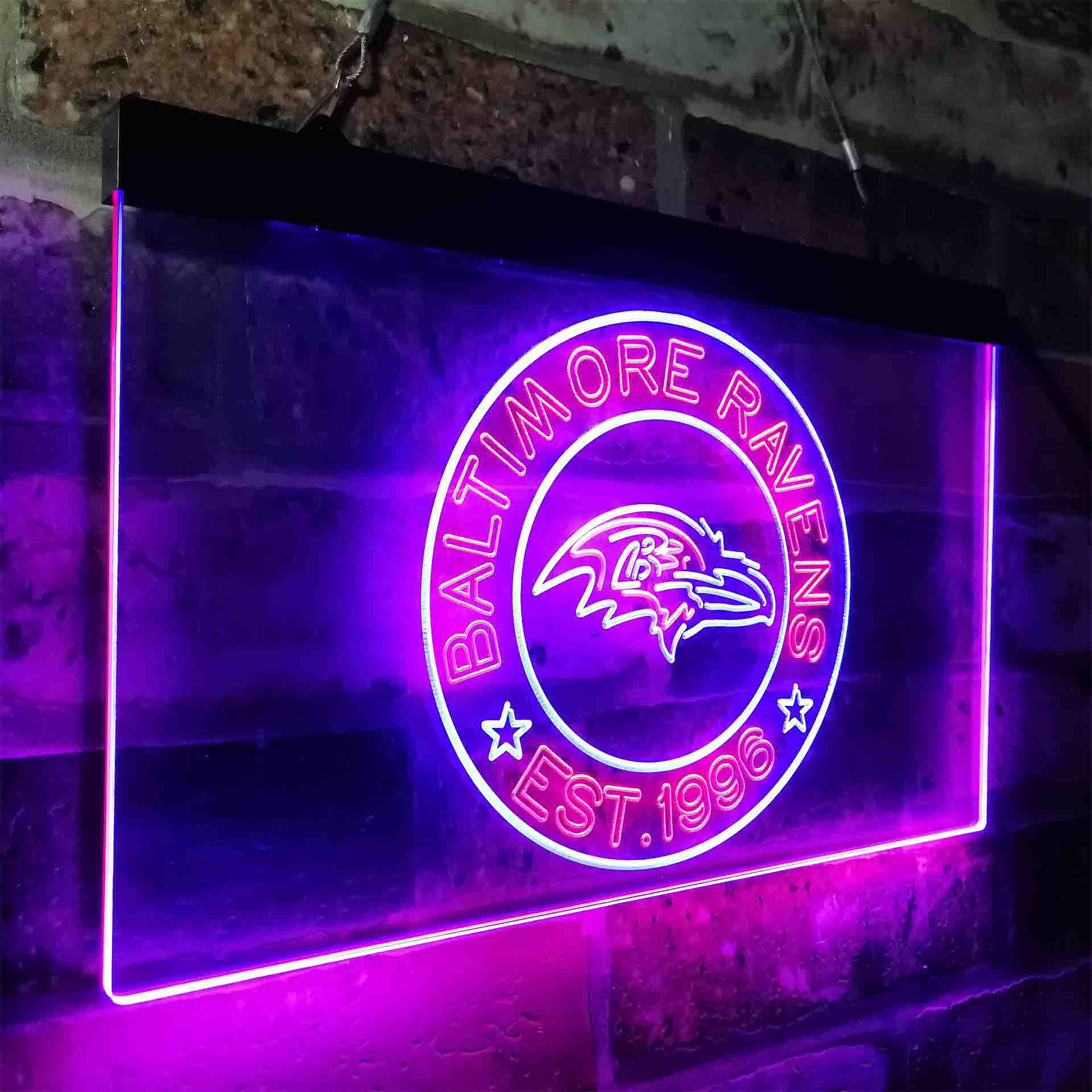 Personalized Baltimore Ravens Neon-Like LED Sign - Image 15