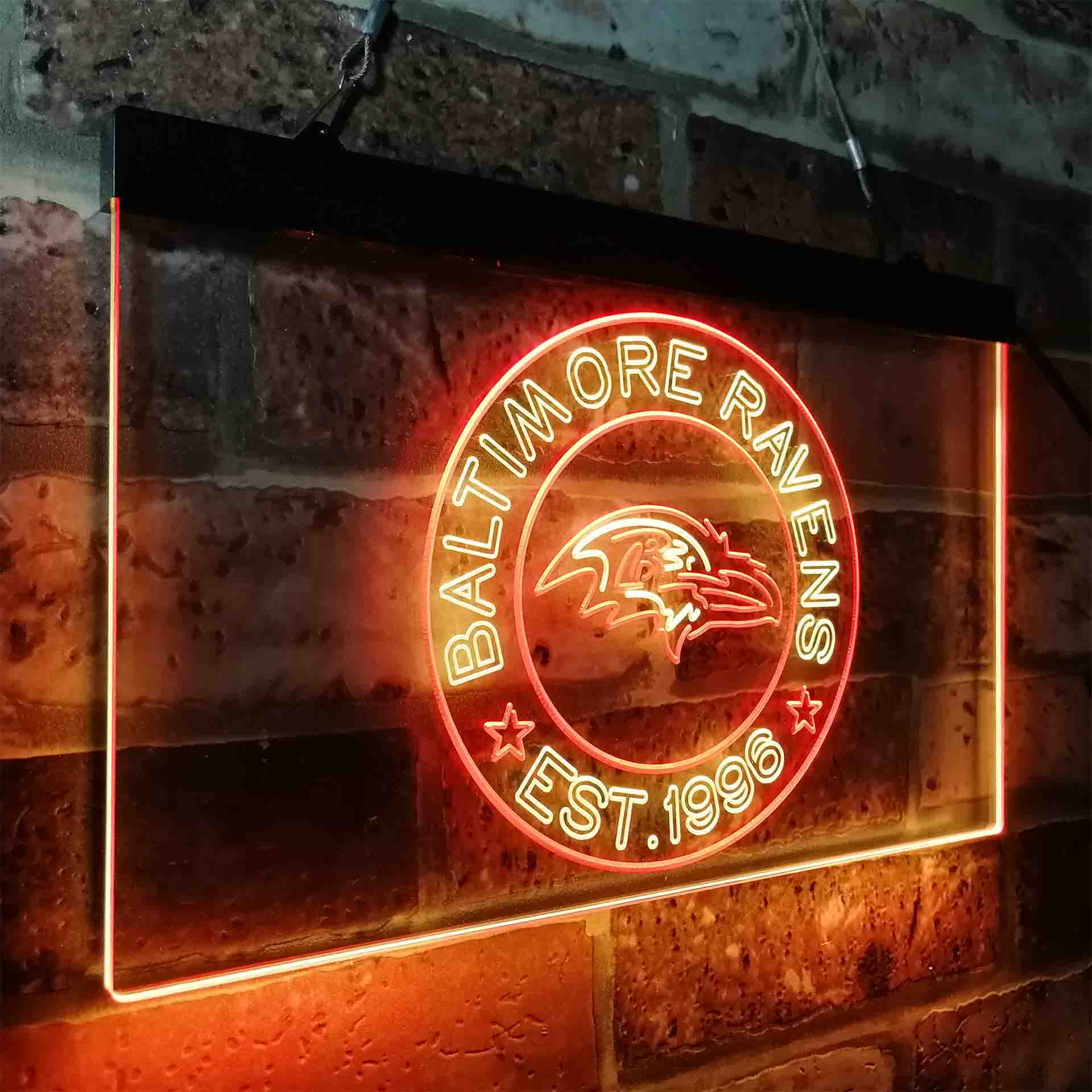 Personalized Baltimore Ravens Neon-Like LED Sign - Image 25