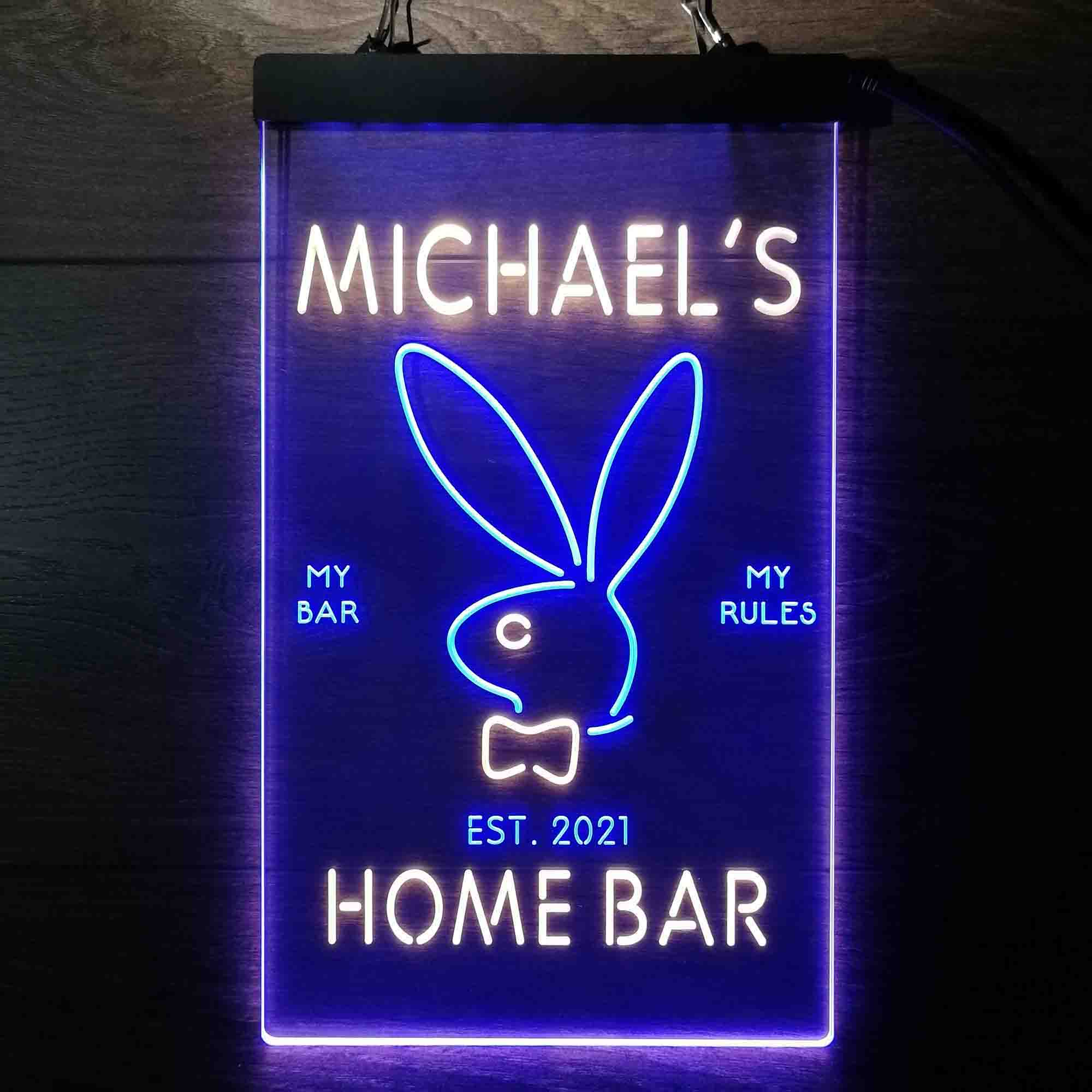 Personalized Bunny Rabbit Neon-Like LED Sign - Image 11